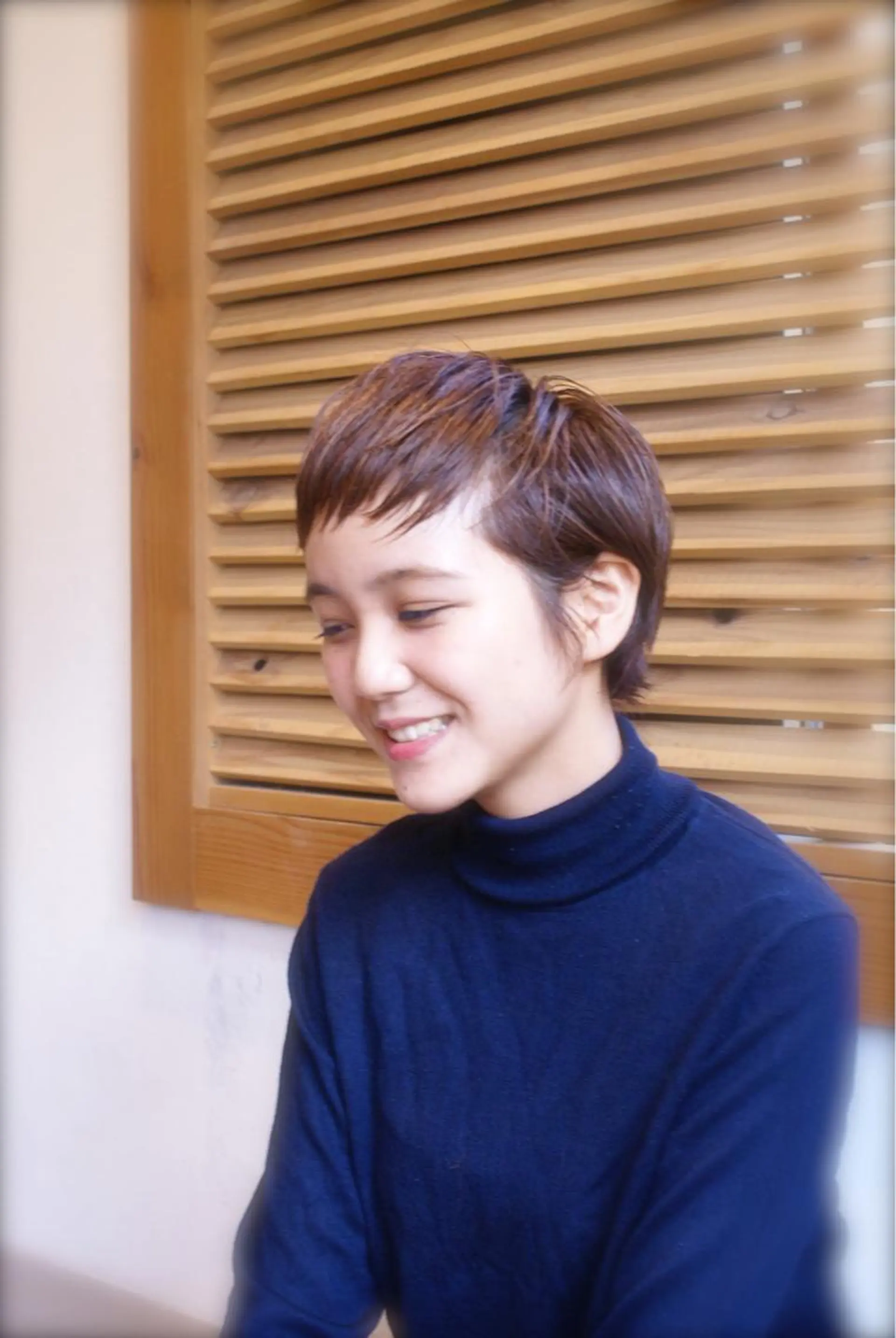 ショート カラー ベリーショート ショートヘア シンプル+αな デザインを 松崎陸のヘアスタイル