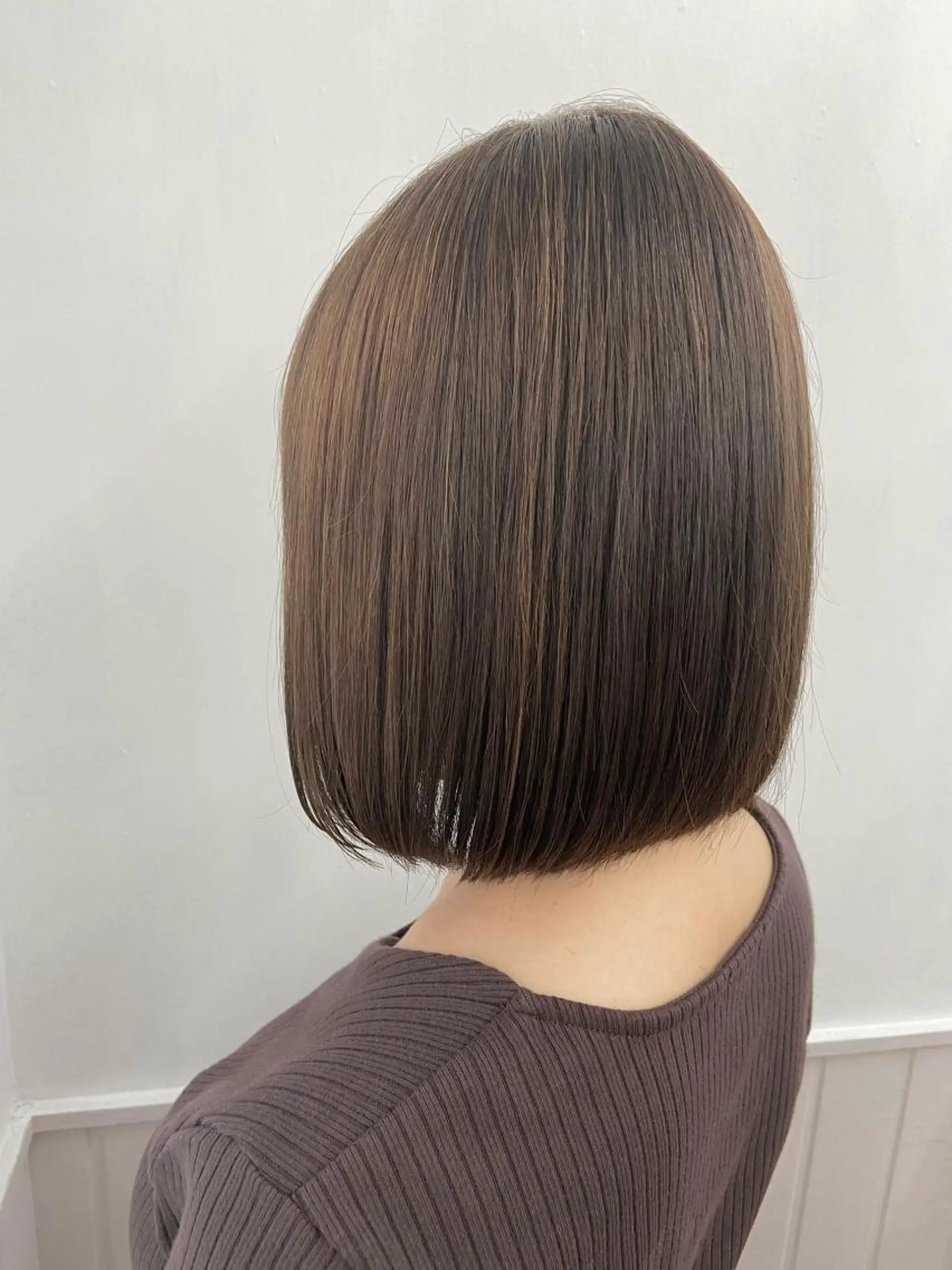 ミディアム カラー パーマ ヘアアレンジ メンズ キッズ ネイル マツエク・マツパ ヘアカラー トリートメント 横浜Bob美容師🤎 ERINAのヘアスタイル