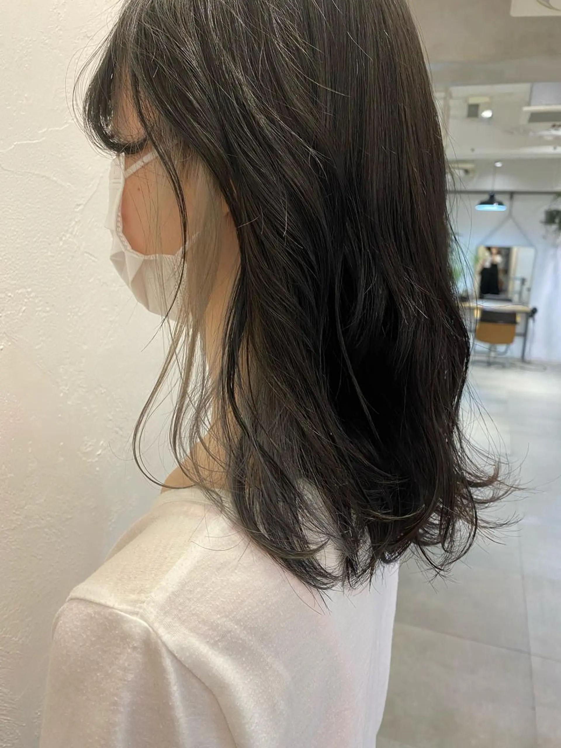 ミディアム 艶カラー 🤍🫧/makoのヘアスタイル