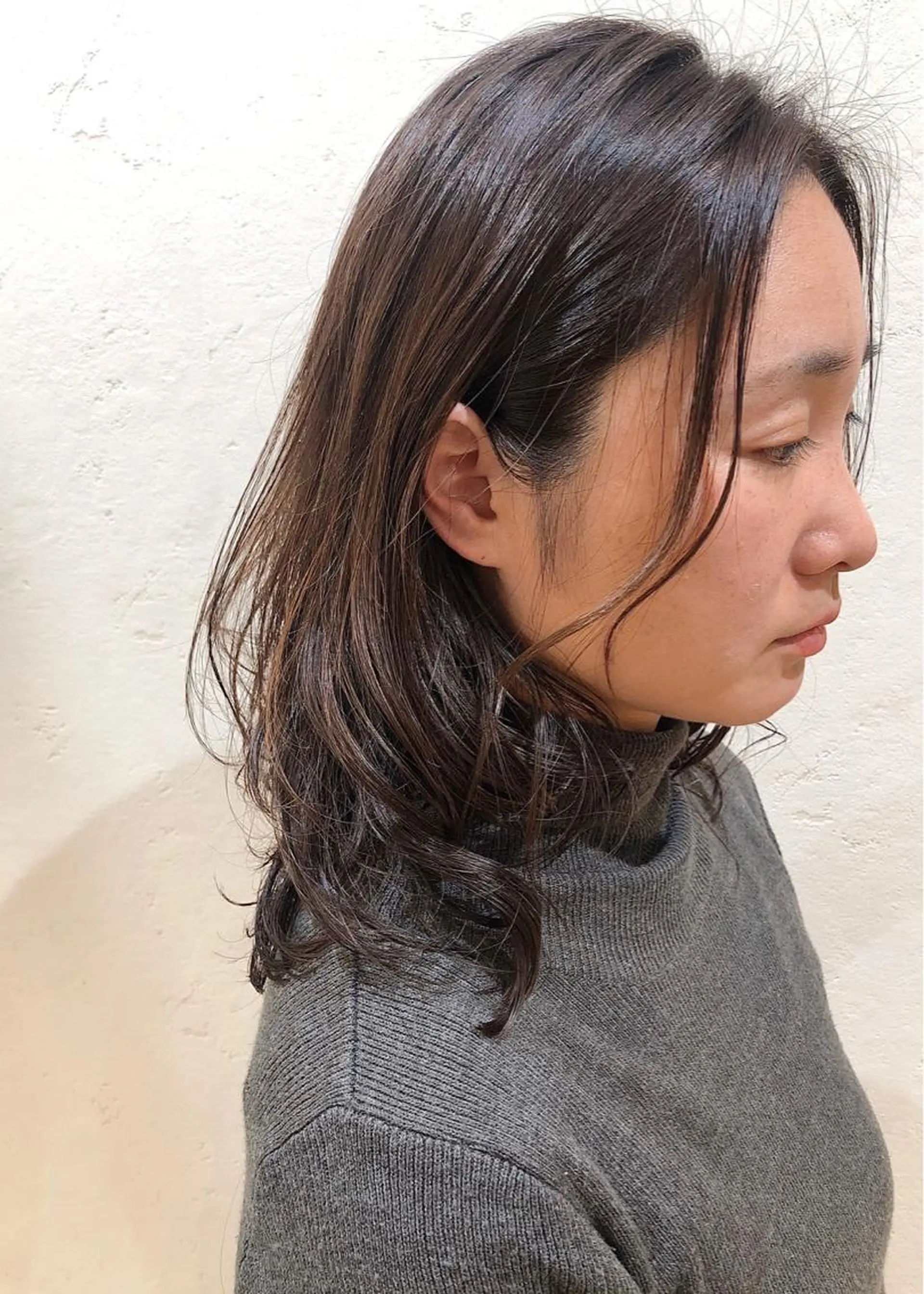 セミロング カラー パーマ ヘアアレンジ Londideal 高橋ヒロシのヘアスタイル