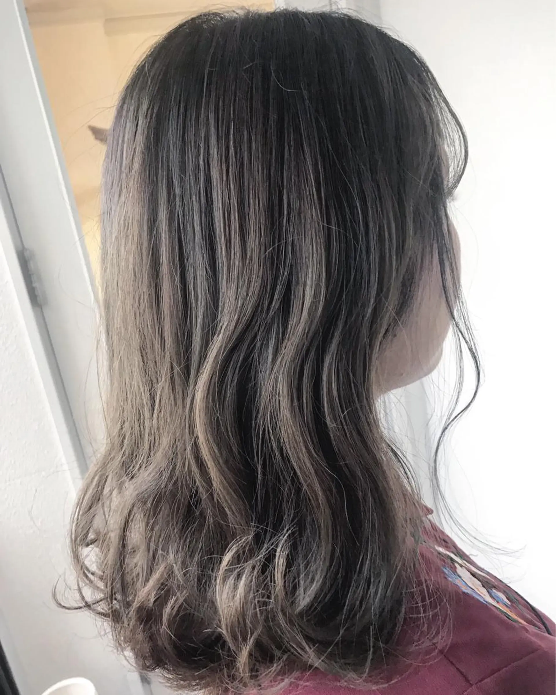 セミロング 外国人風カラー 大嶋 宏隆のヘアスタイル