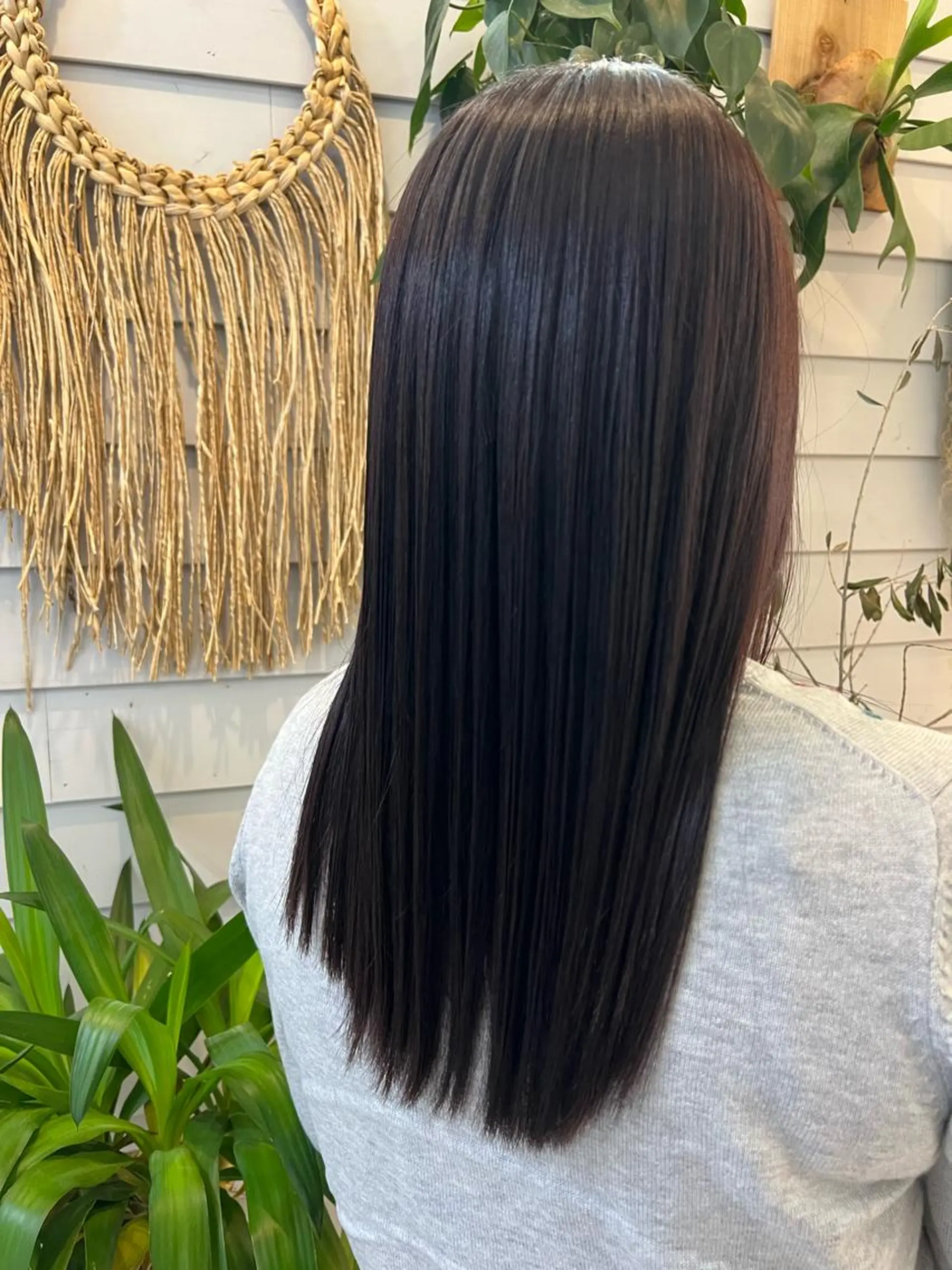 YUI ハイトーンカラーのヘアスタイル