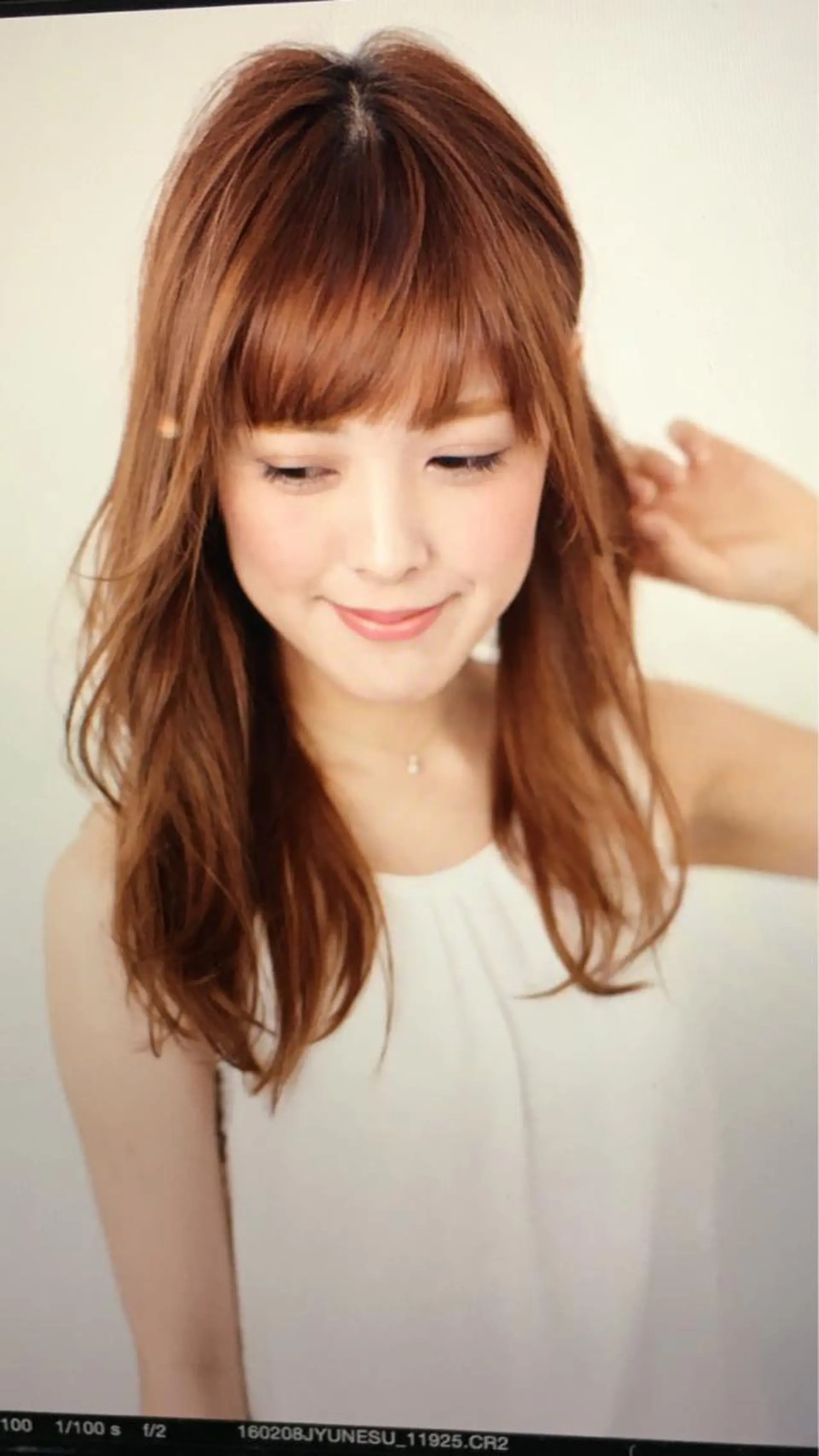 ミディアム セミロング ひがし　まさし JYUNESU副代表のヘアスタイル