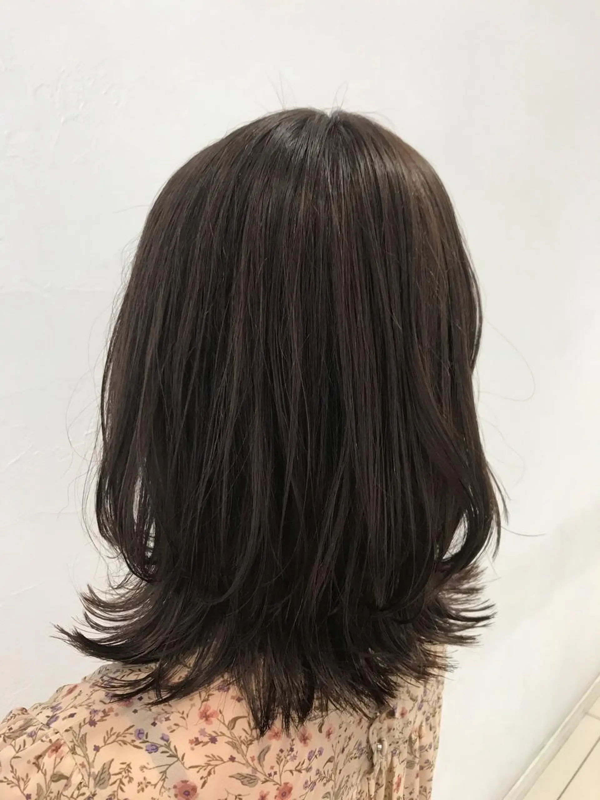 セミロング カラー カット ヘアカラー トリートメント ✂︎newi池袋✂︎ 長谷川寛のヘアスタイル