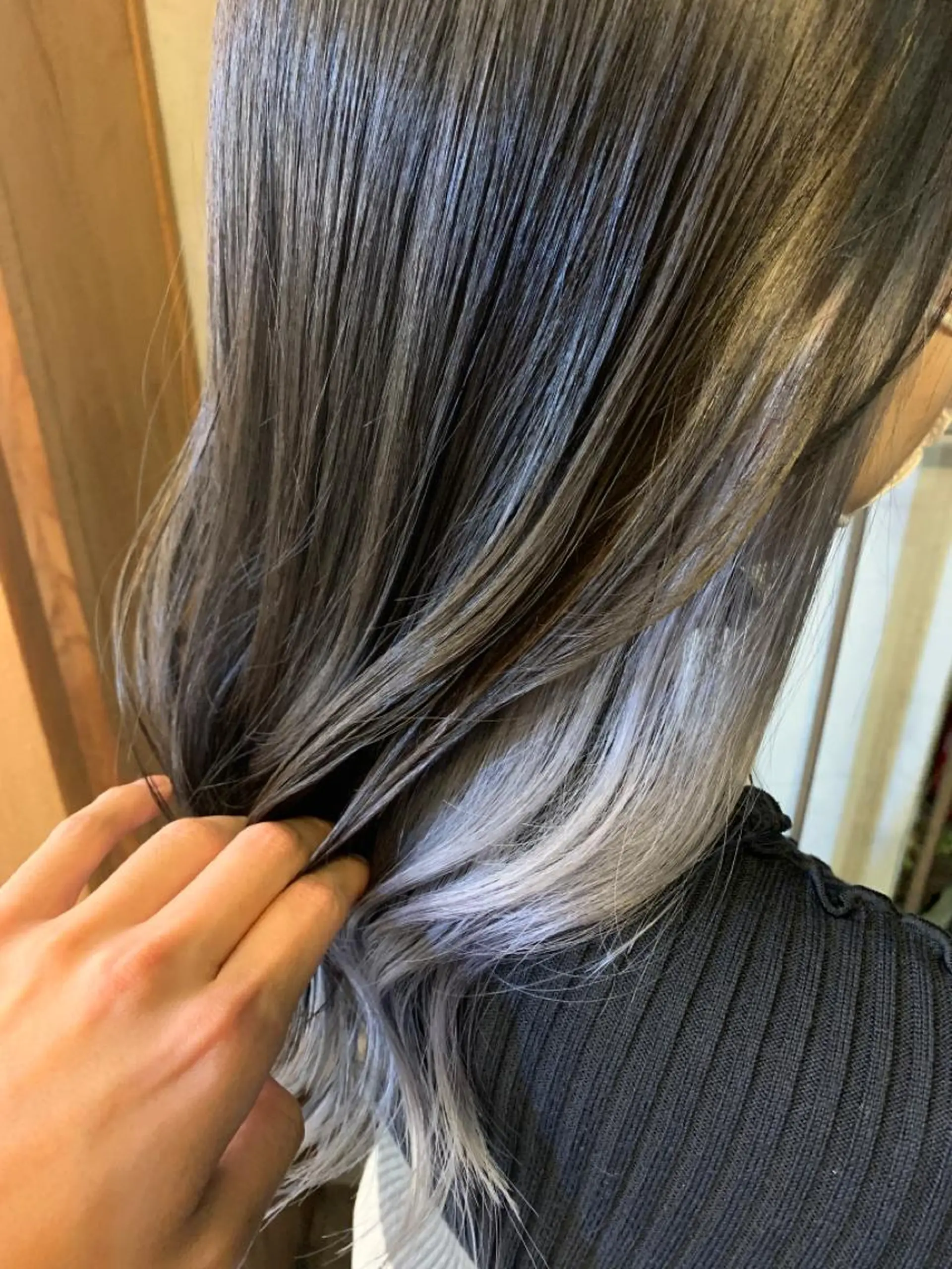 ロング 艶髪color💎髪 質改善ストレート大吉のヘアスタイル