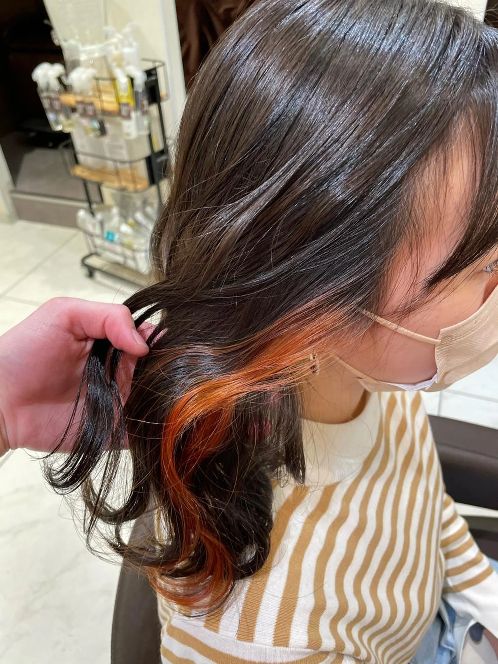 ミディアム カラー ✨武内凌太✨ 複雑履歴/ムラ修正のヘアスタイル