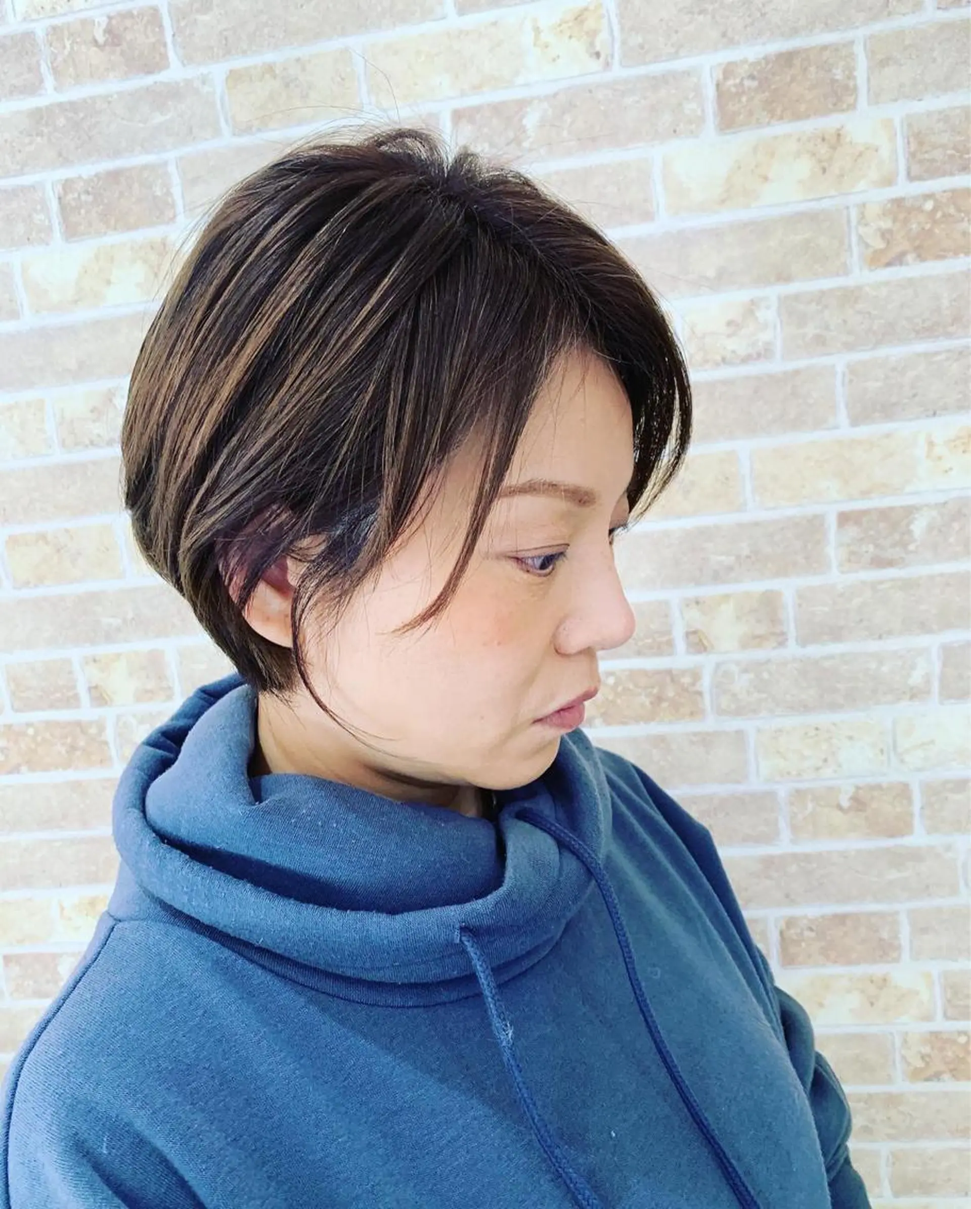 ショート 再現性ショートボブ 木又克美のヘアスタイル