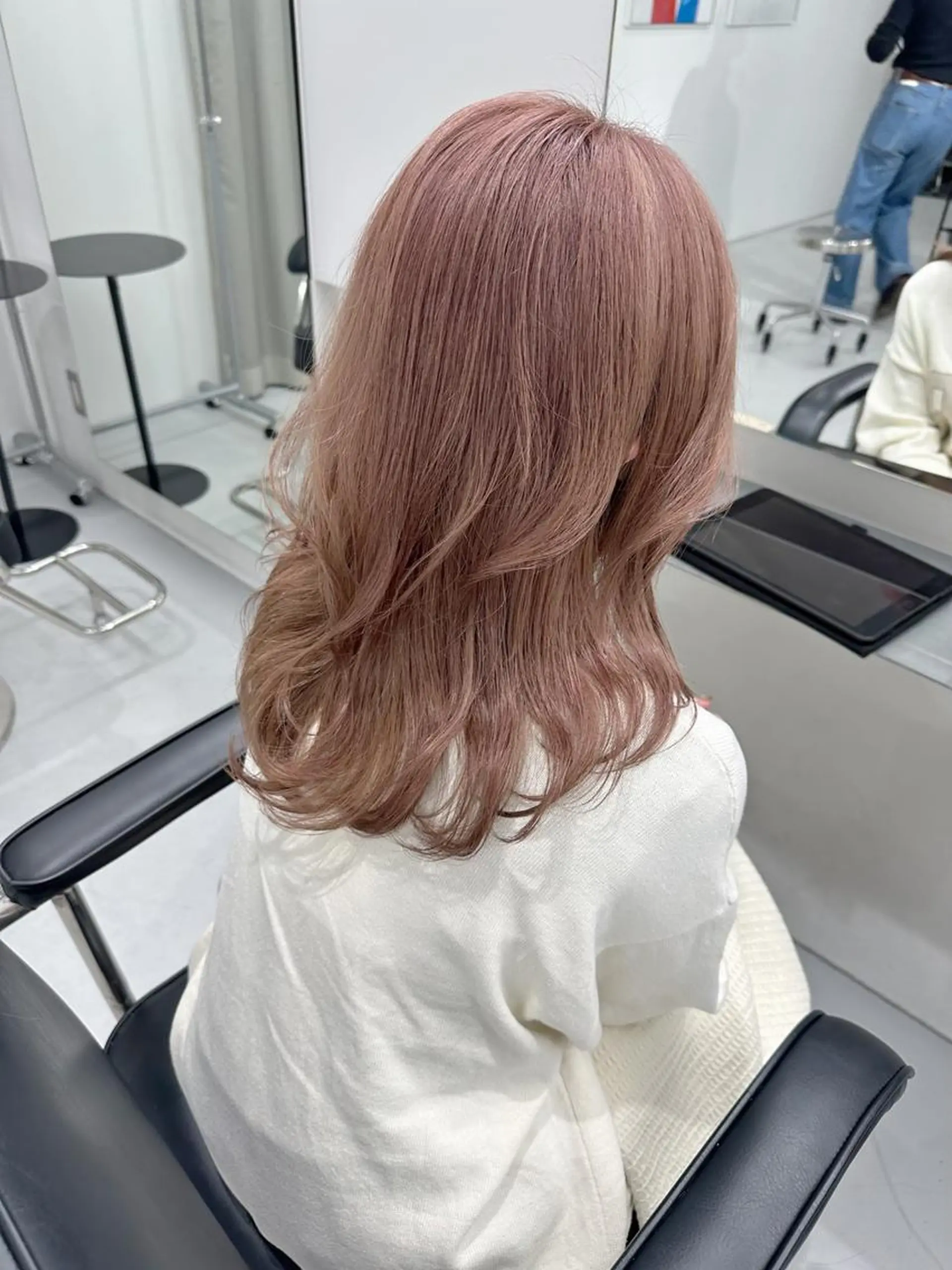 ミディアム ヘアカラー トリートメント 髪質改善/縮毛矯正 新潟/レイヤー/有紗のヘアスタイル