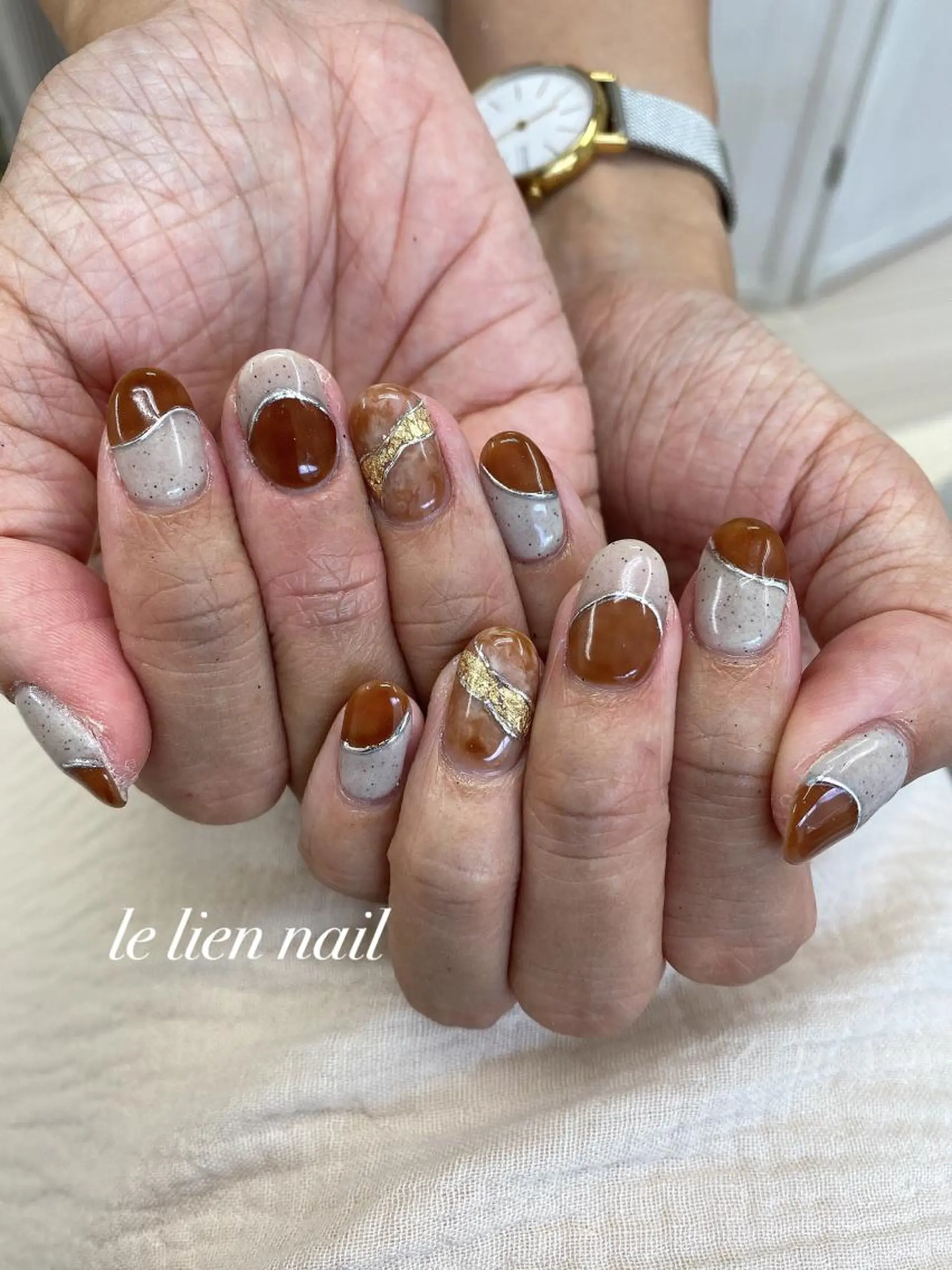 ネイル ニュアンスネイル le lien nailのネイルデザイン