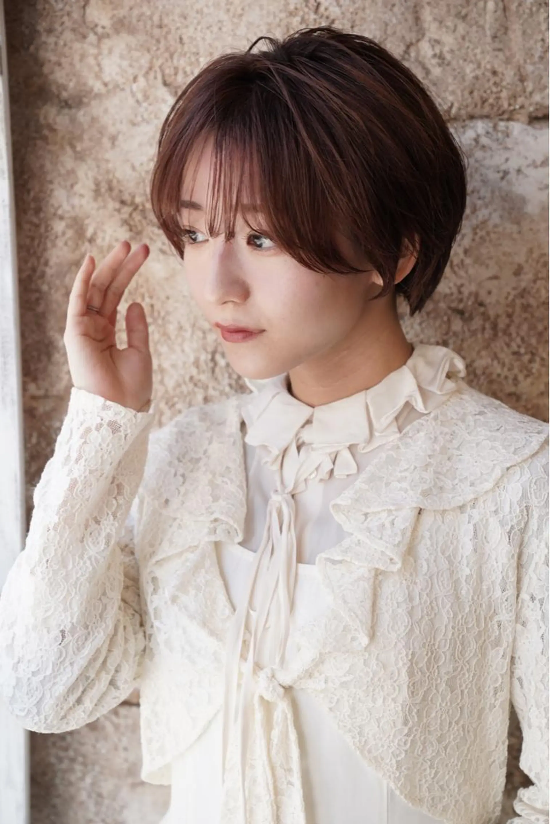 ショート カラー 祝田 巳幸のヘアスタイル