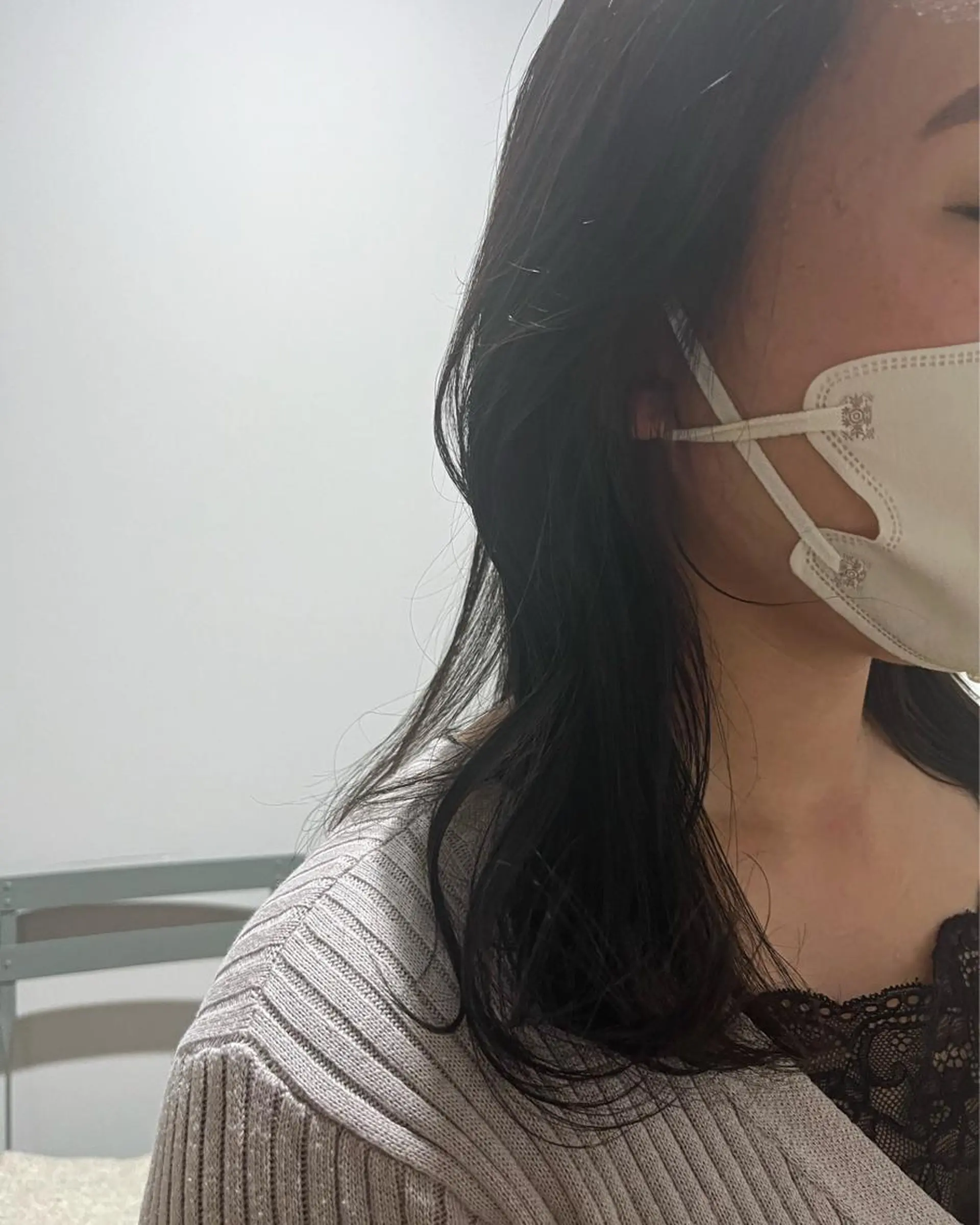 ミディアム カラー 透明感カラー MINX The pass所属・透明感ケアカラー/ レイヤー/ryokaのヘアスタイル