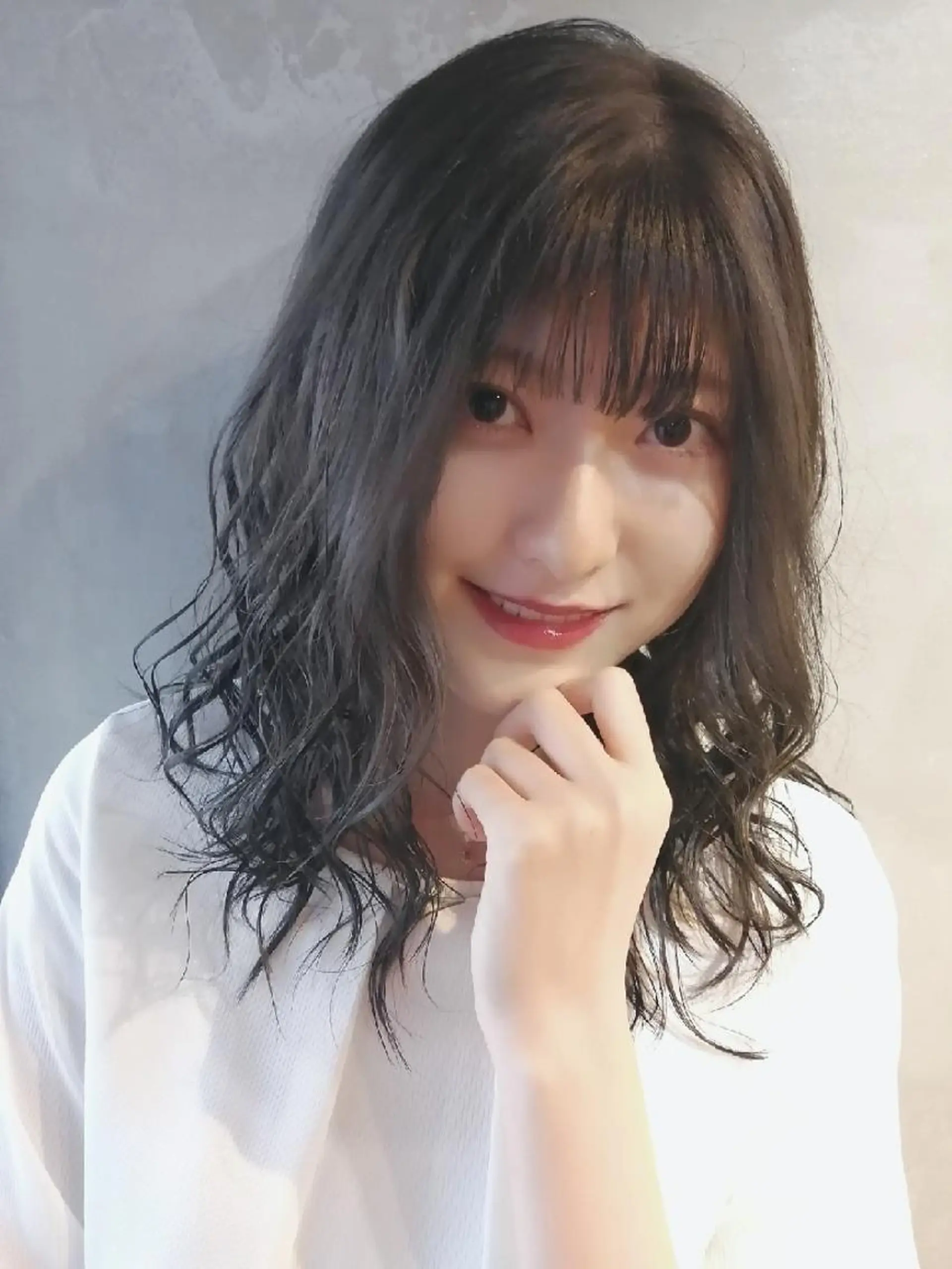 セミロング カラー ブルーカラー ヘアカラー トリートメント grow上野御徒町【グロウ】所属・ブリーチ・ハイトーン 特化🎉内山のヘアスタイル