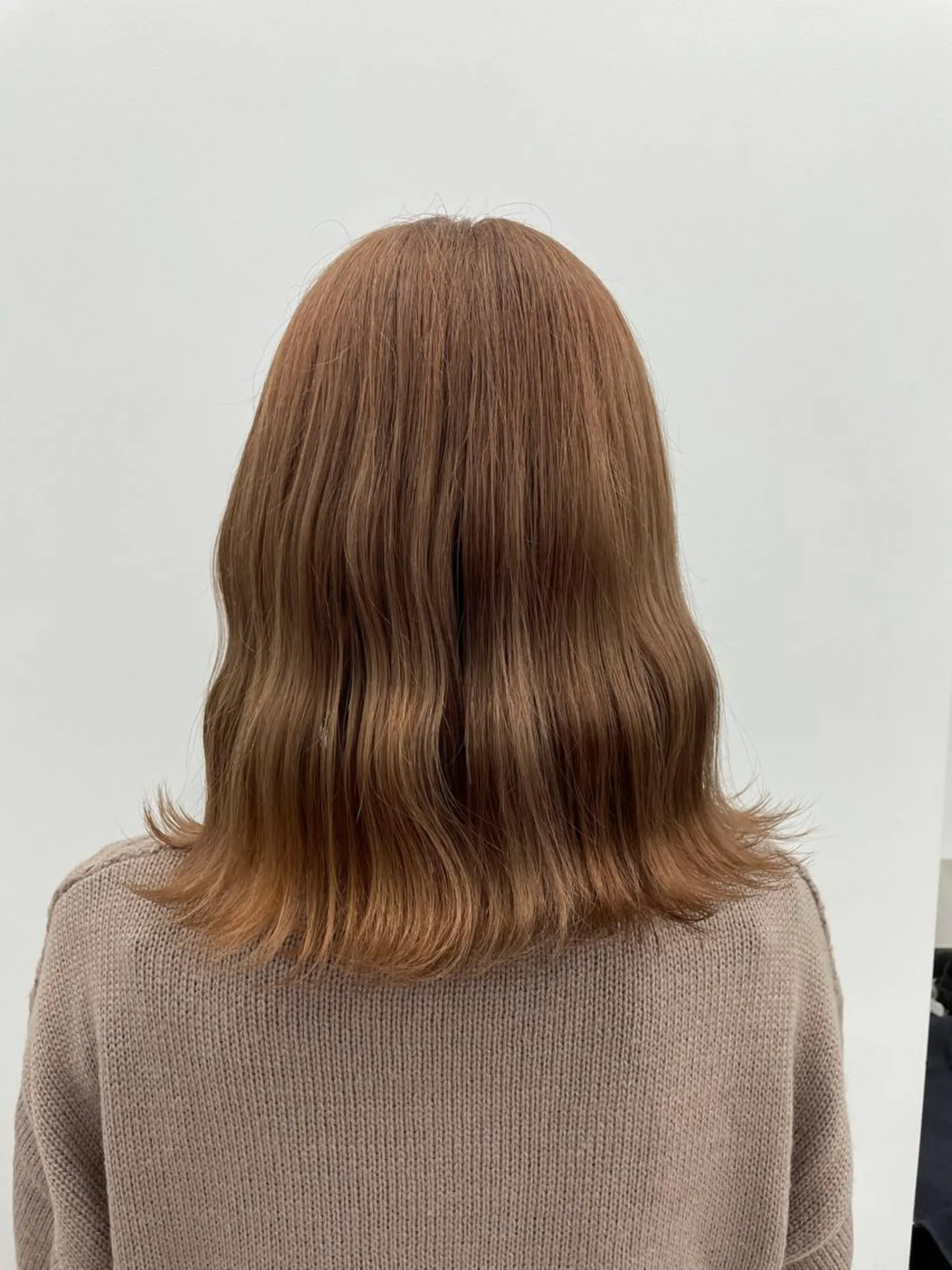 セミロング カラー ヘアアレンジ salowin新宿East3階所属・艶美髪/髪質改善 /縮毛矯正/木元渓太のヘアスタイル