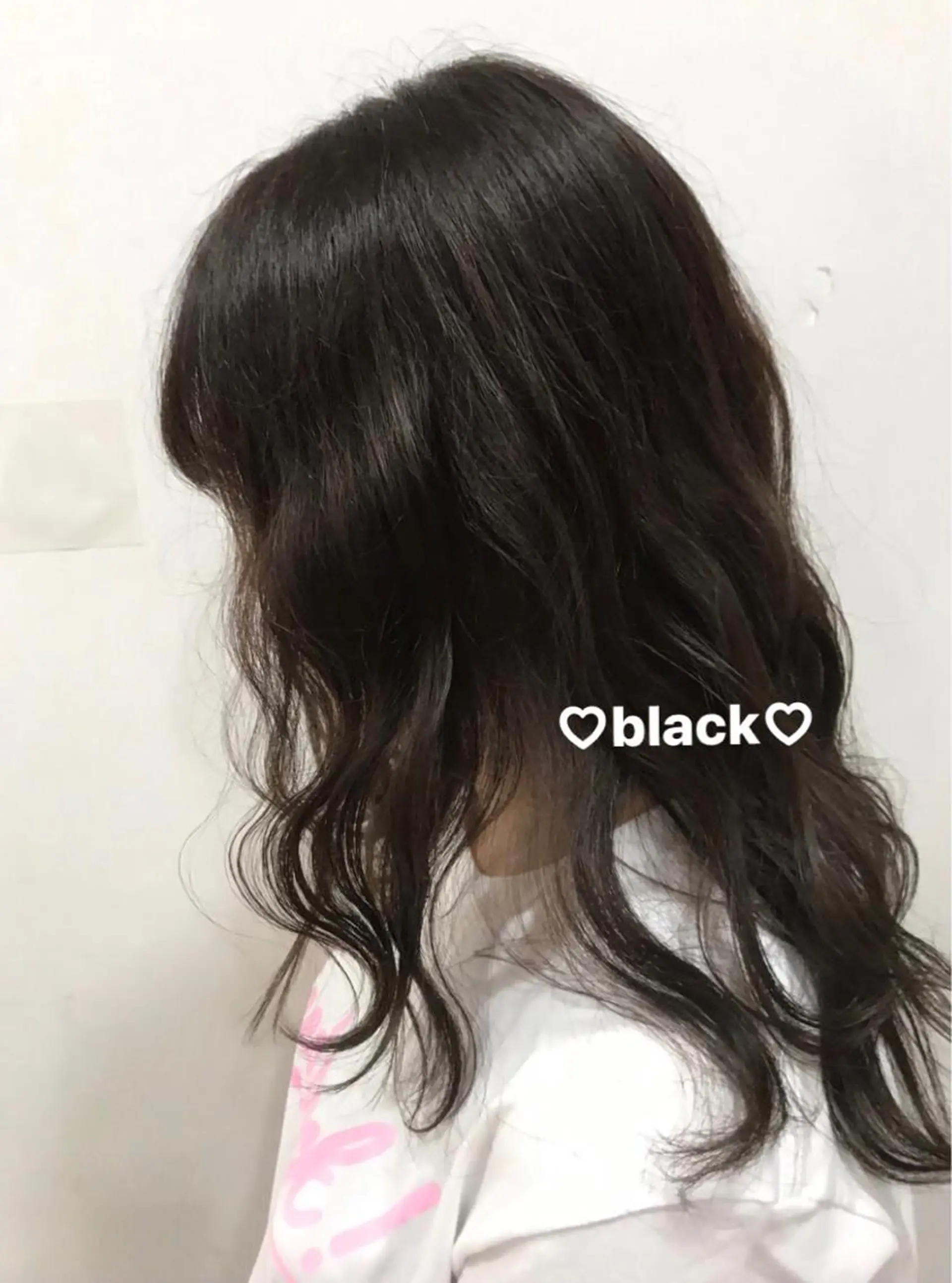 セミロング カラー 脱白髪染め美容師 竹内涼乃のヘアスタイル