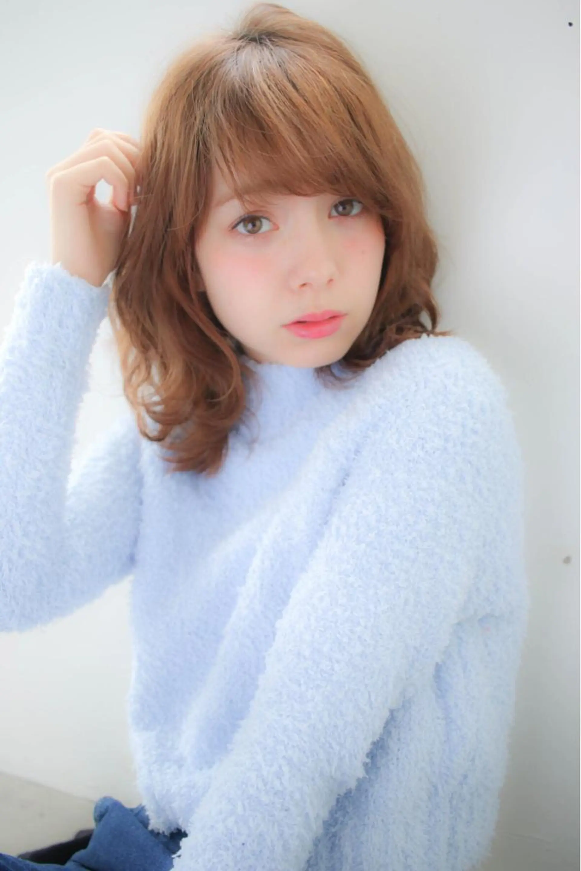 ミディアム セミロング ロング カラー Lehm所属・表参道/さあ や/大人ナチュラルのヘアスタイル