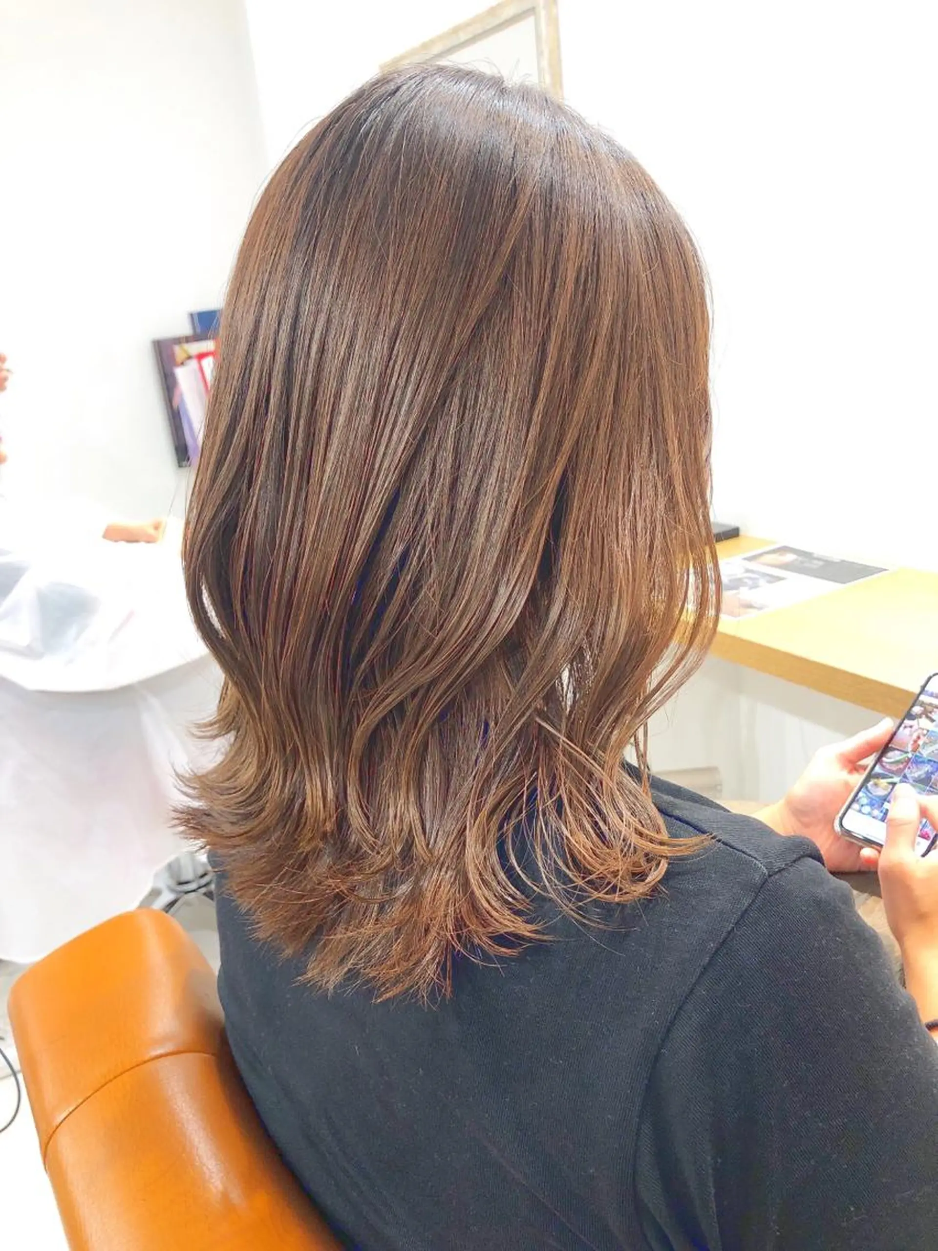 セミロング カット ヘアカラー トリートメント やまだ あさみの眉毛・アイブロウイメージ