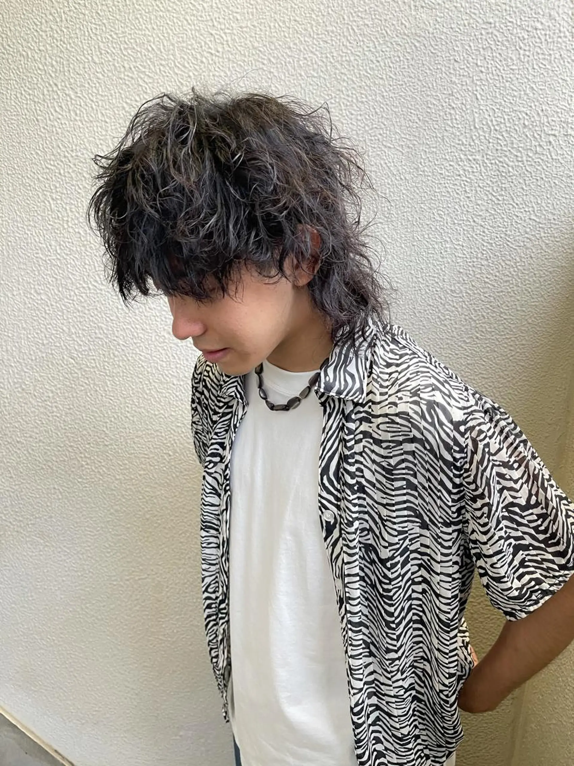 パーマ メンズ カット 森本裕/オーナー/ スパイラルパーマのヘアスタイル