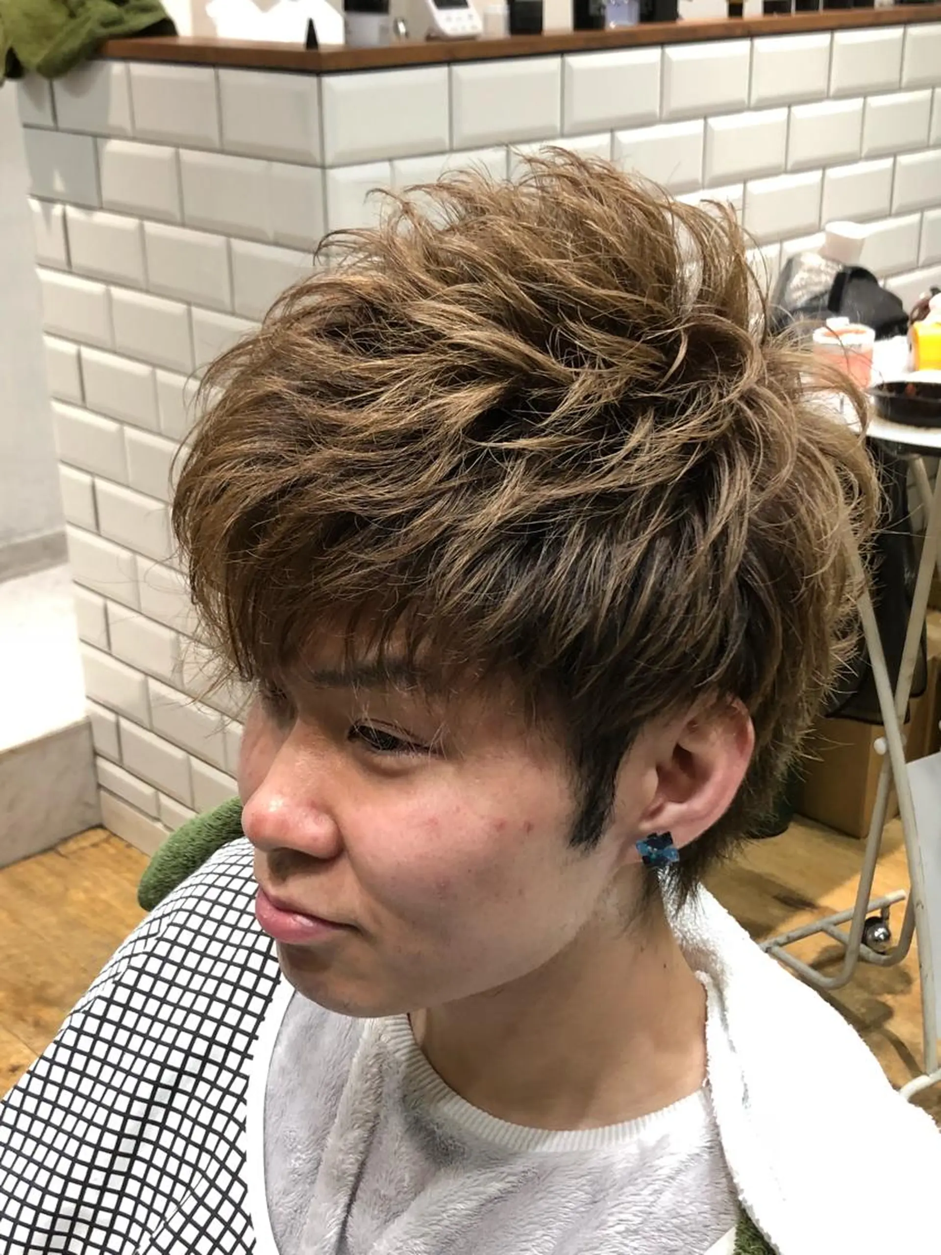 ショート メンズ HAIRS YOSHIOKA所属・ヘアーズヨシオカ MENSヒゲ脱毛のエステ・リラクイメージ