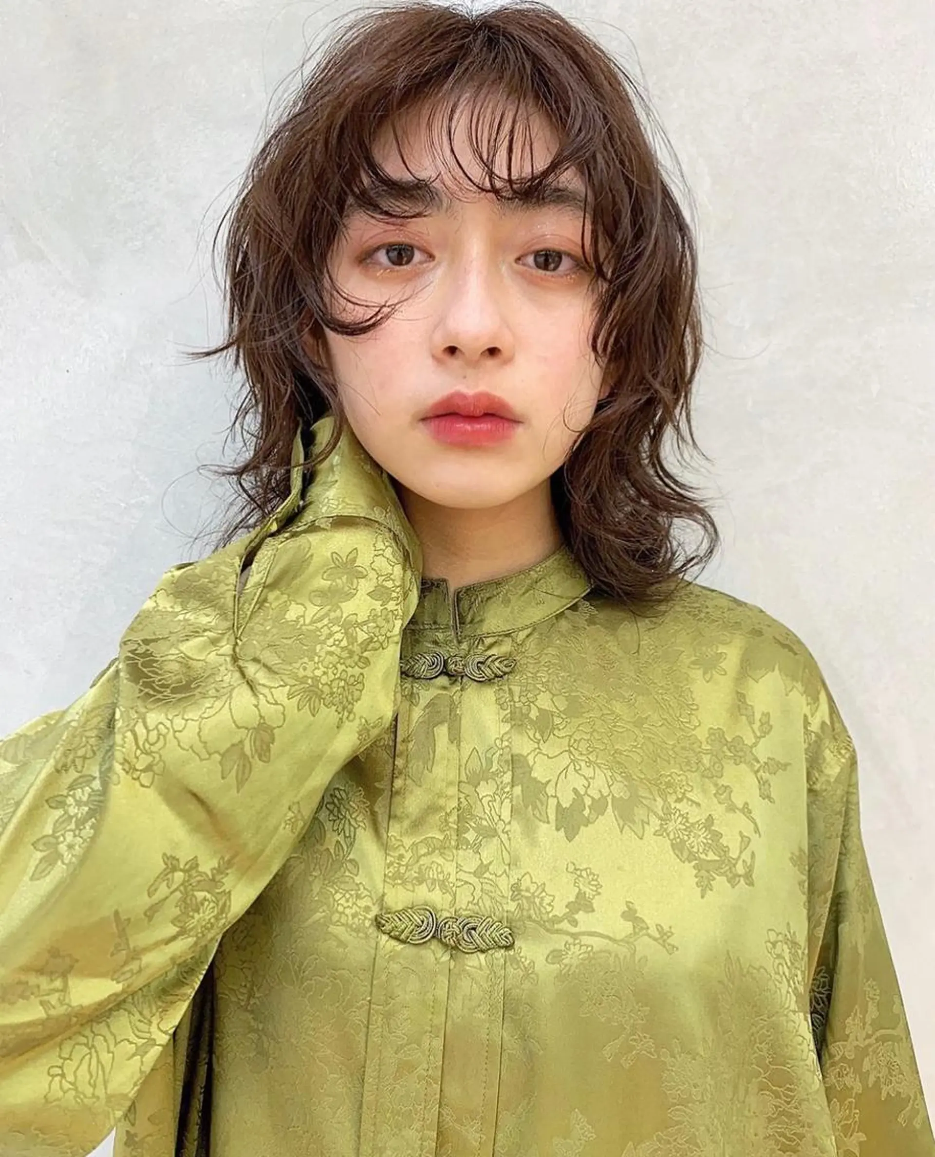 セミロング カラー haco＋所属・圧倒的デザイン力 店長🎨RENAのヘアスタイル