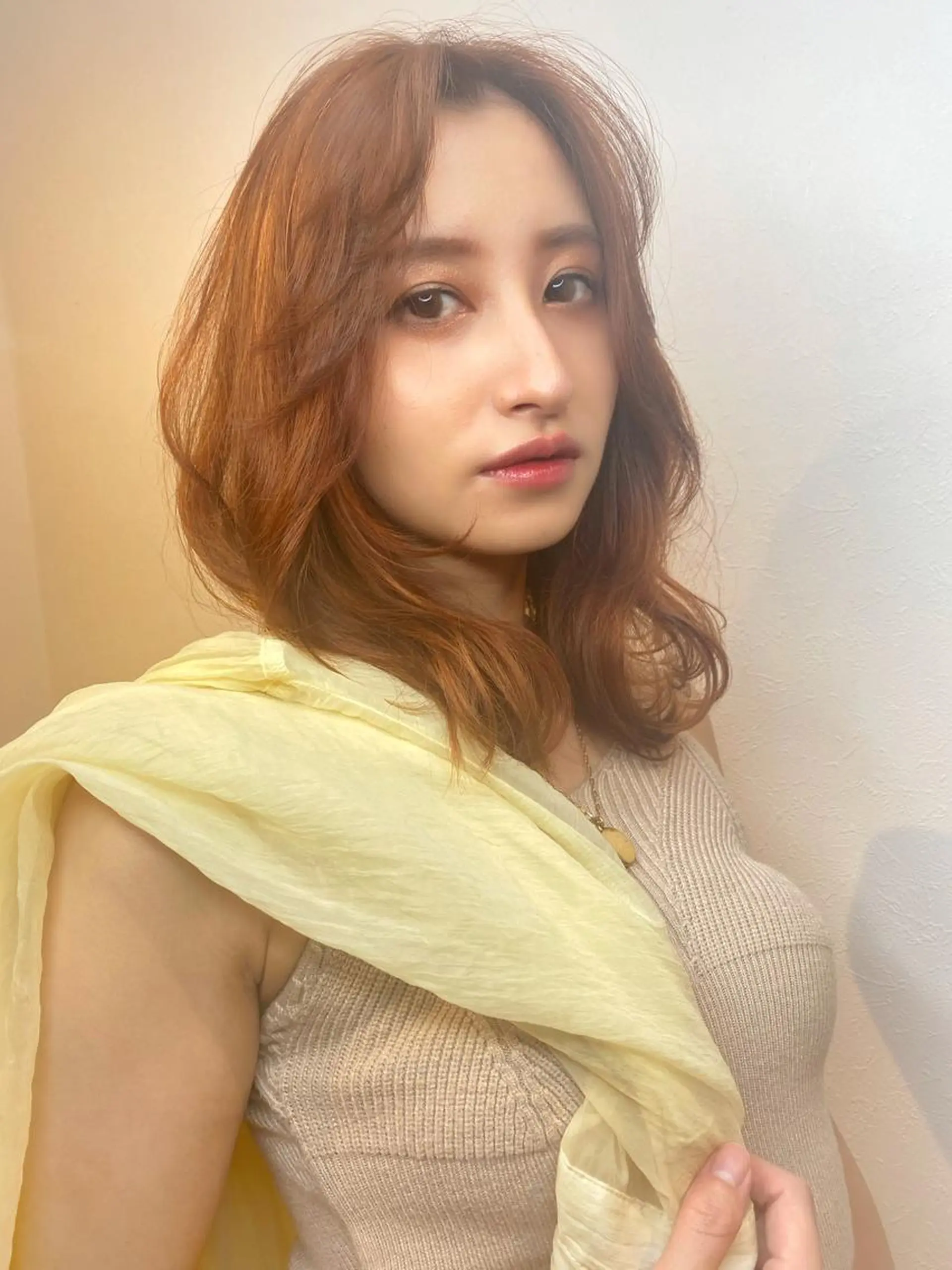 ミディアム ハイライト 韓国風&髪質改善特化 ✂️MISAKI✂️のヘアスタイル