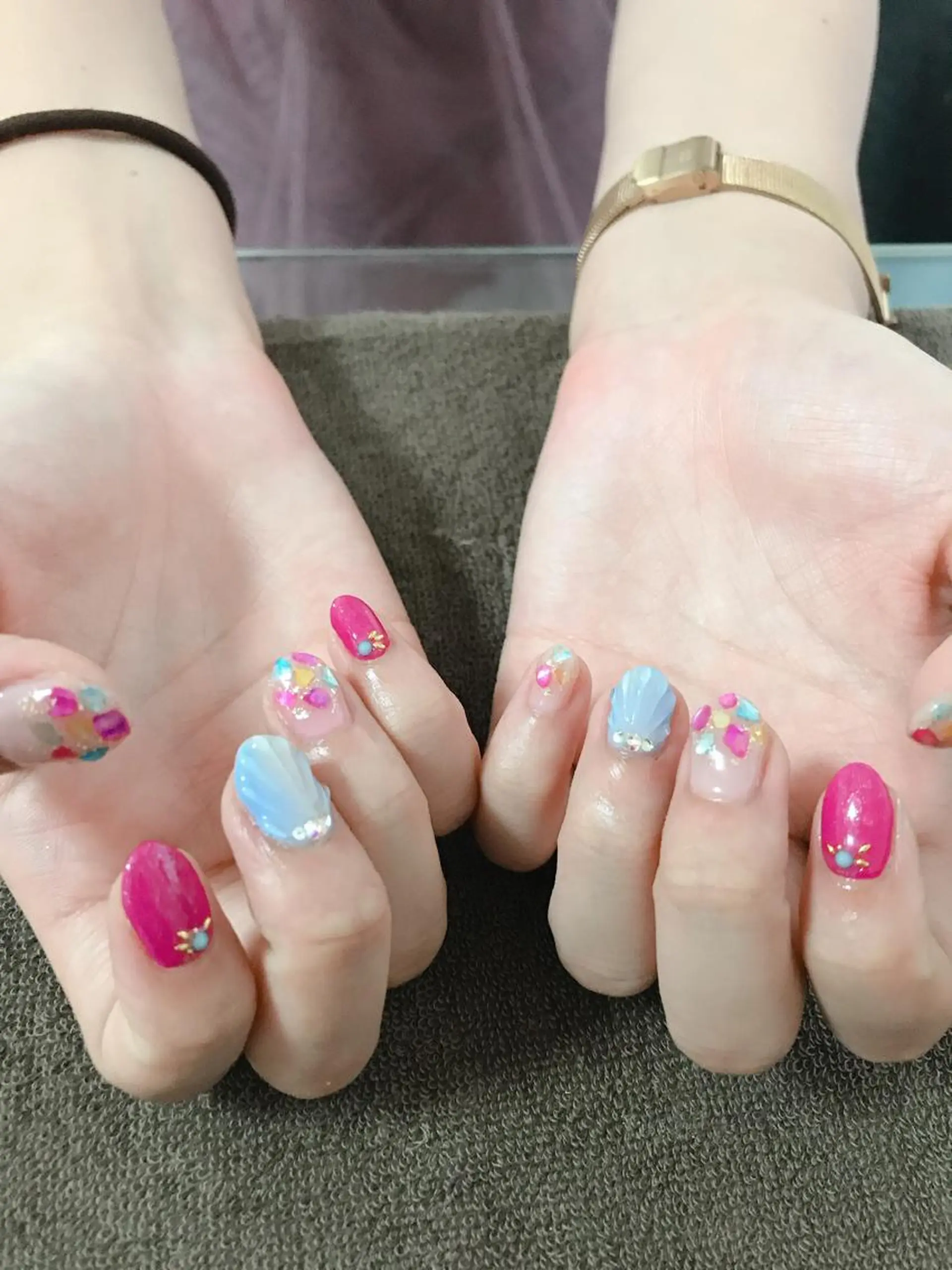 ネイル 持ち込み ハンドネイル Masuko Yasukaのネイルデザイン