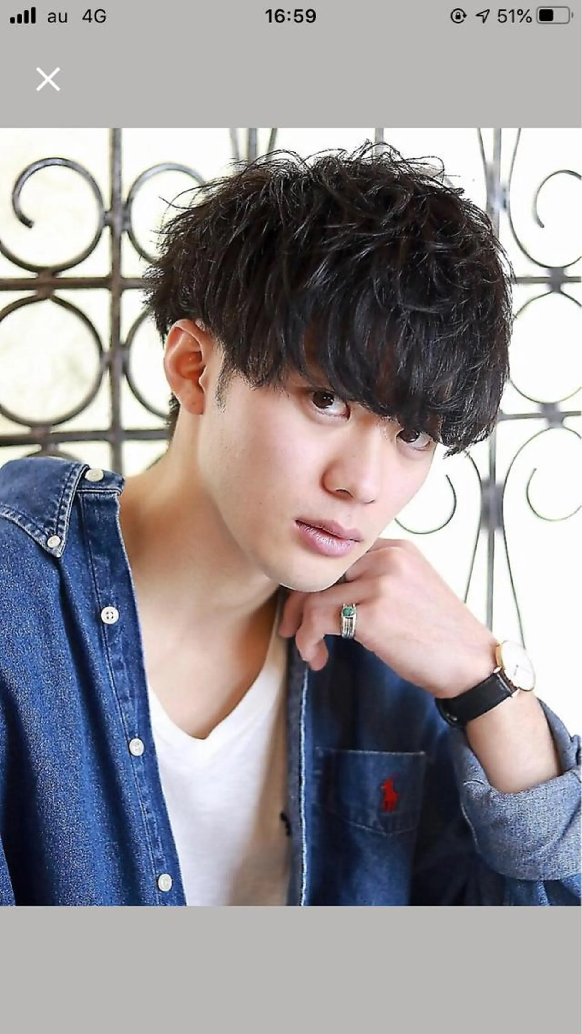 メンズ カット 【髪質改善】 TAKUMIのヘアスタイル