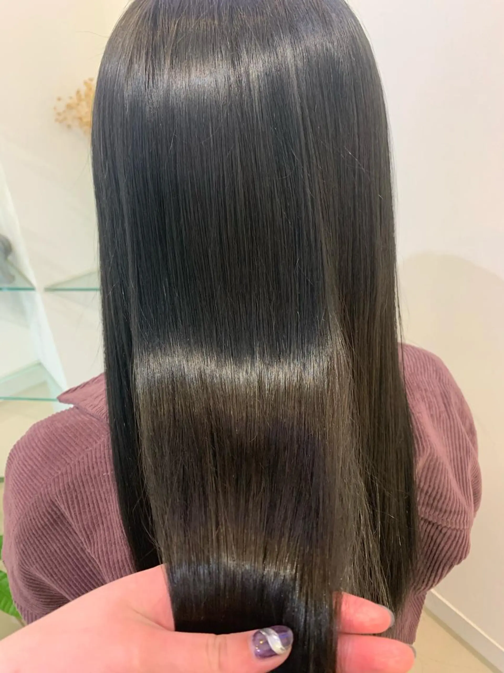 カラー ブリーチしない暖色 カラー🥀杉 優菜のヘアスタイル