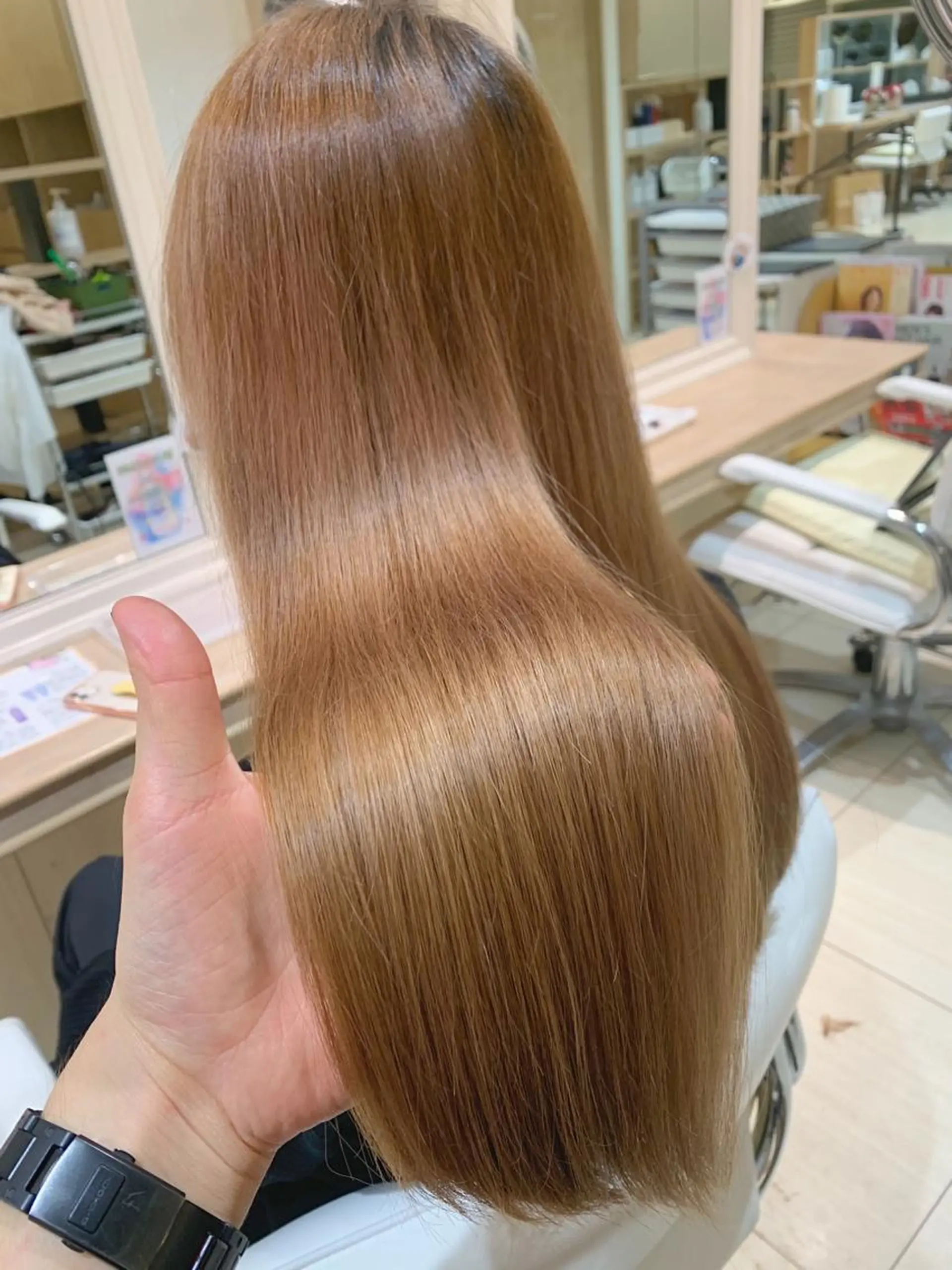 ロング lore 金杉悠作のヘアスタイル