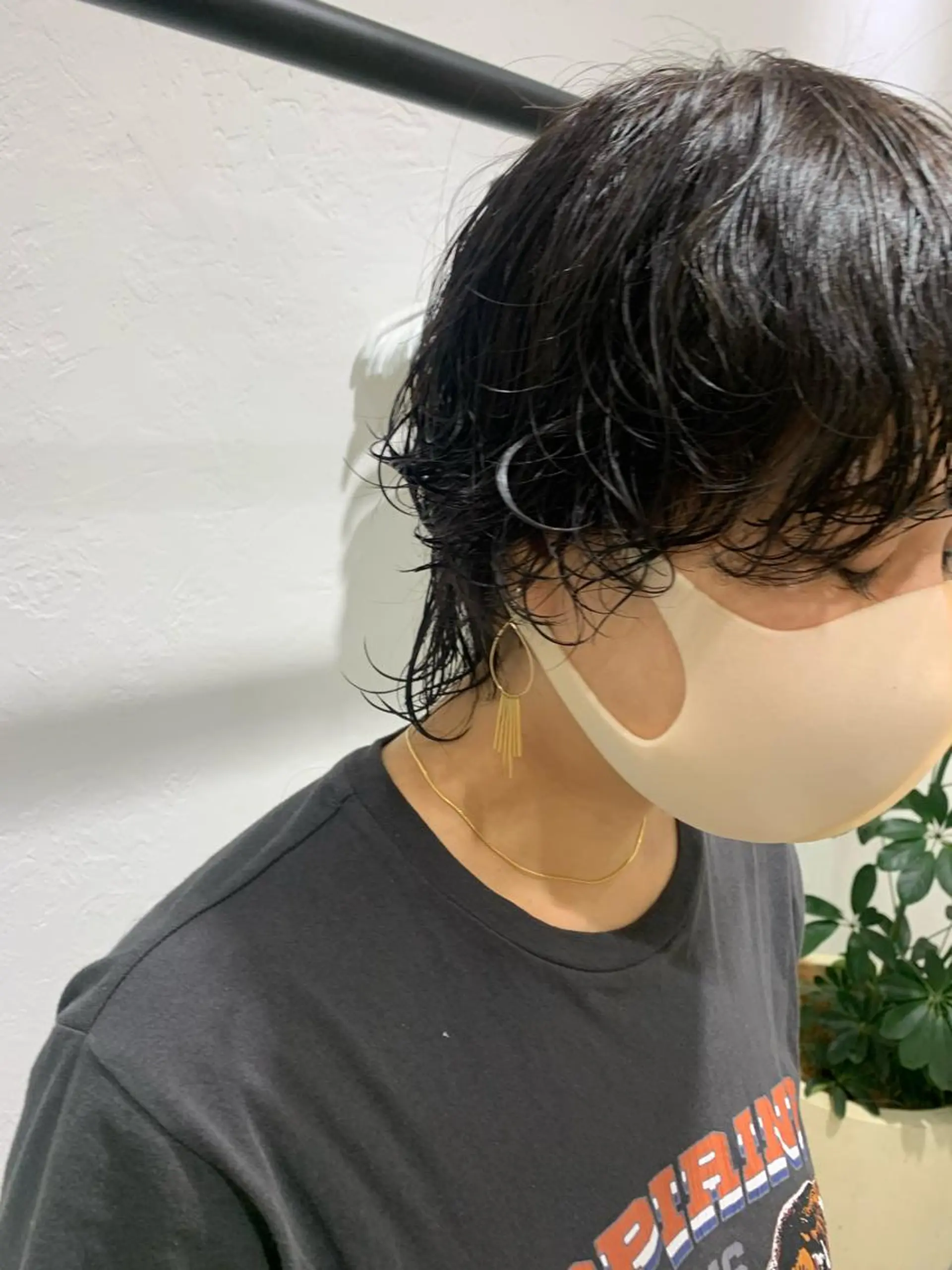 ショート カット パーマ 顔周りレイヤー 🎀マリノのヘアスタイル