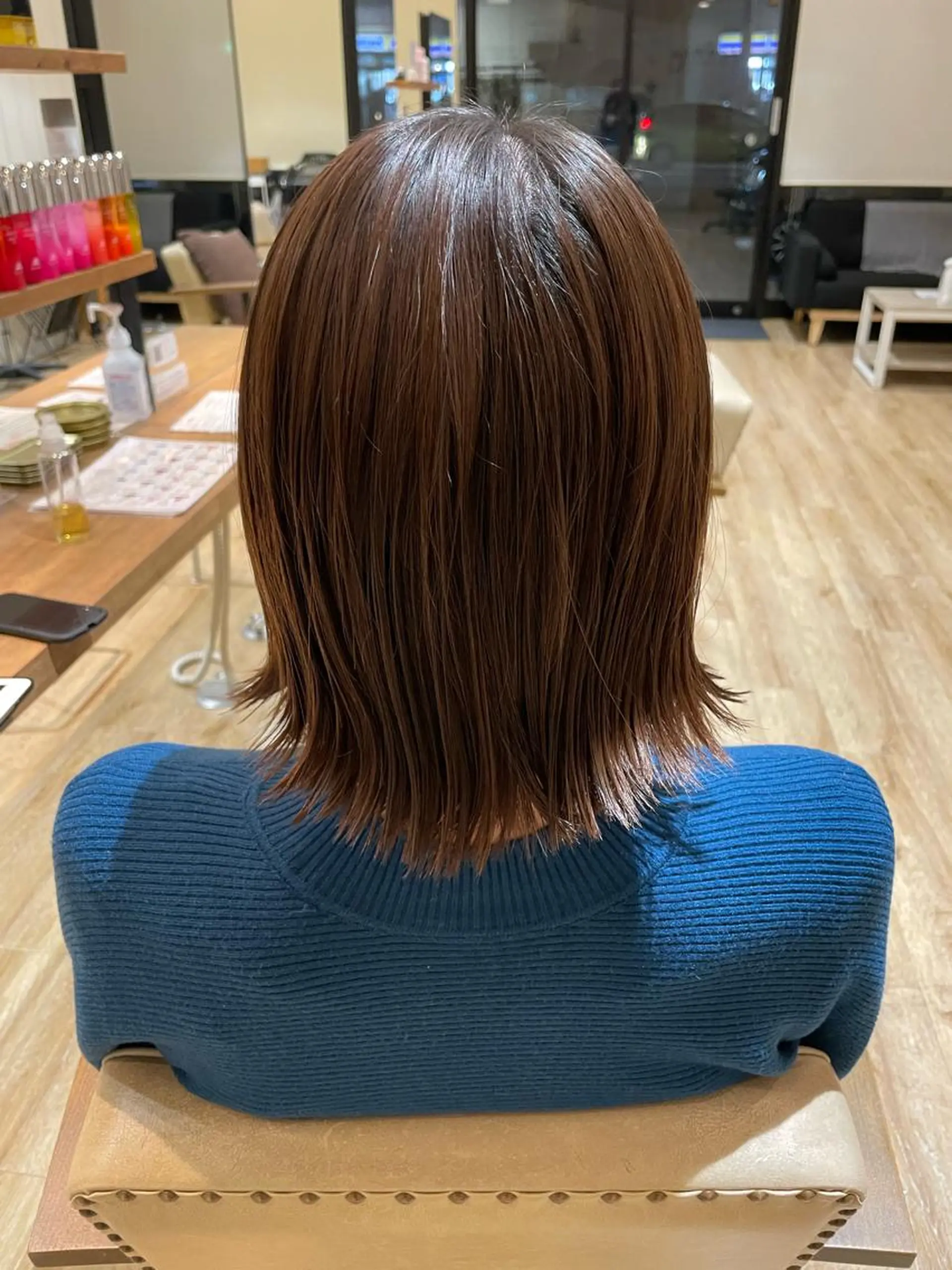 ミディアム ボブ ボブカット 佐々木 祐太のヘアスタイル