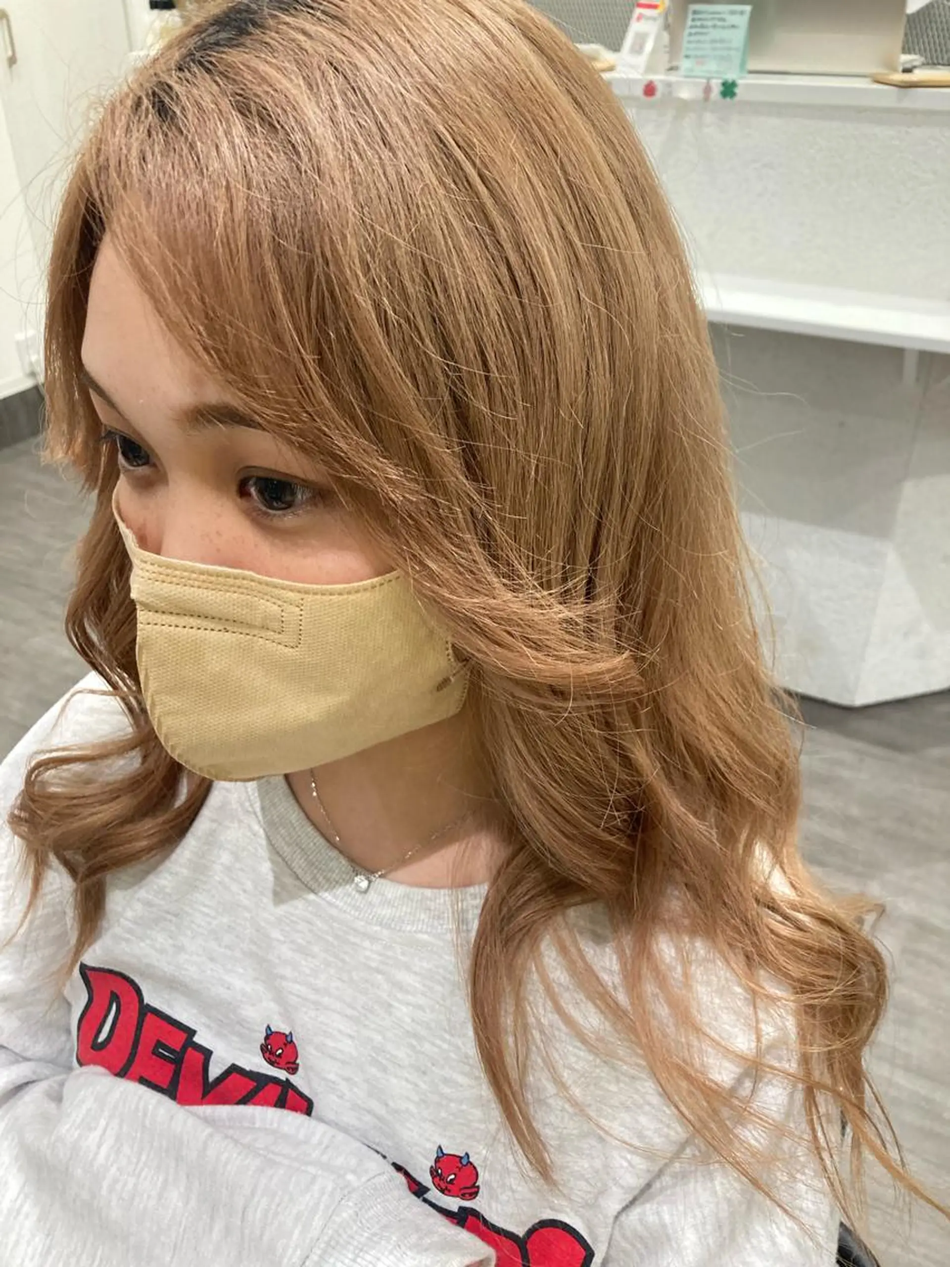 ロング ✂️carina✂️ ハイトーンカラー🤩のヘアスタイル