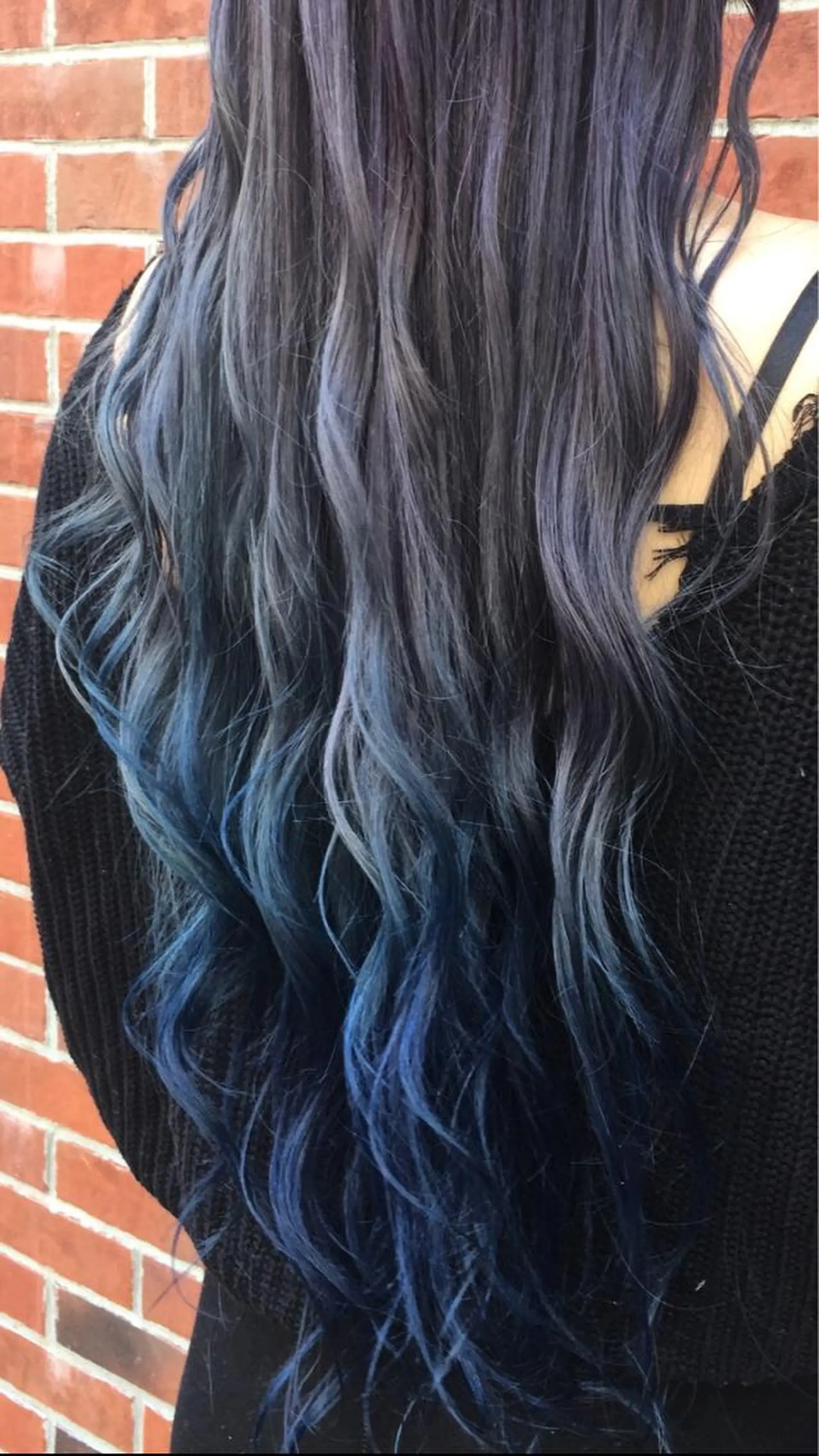 ロング カラー バレイヤージュ ブリーチ デザインカラー ダブルカラー グラデーションカラー ヘアカラー トリートメント 髪質改善/痛ませ ないカラー/西村航大のヘアスタイル