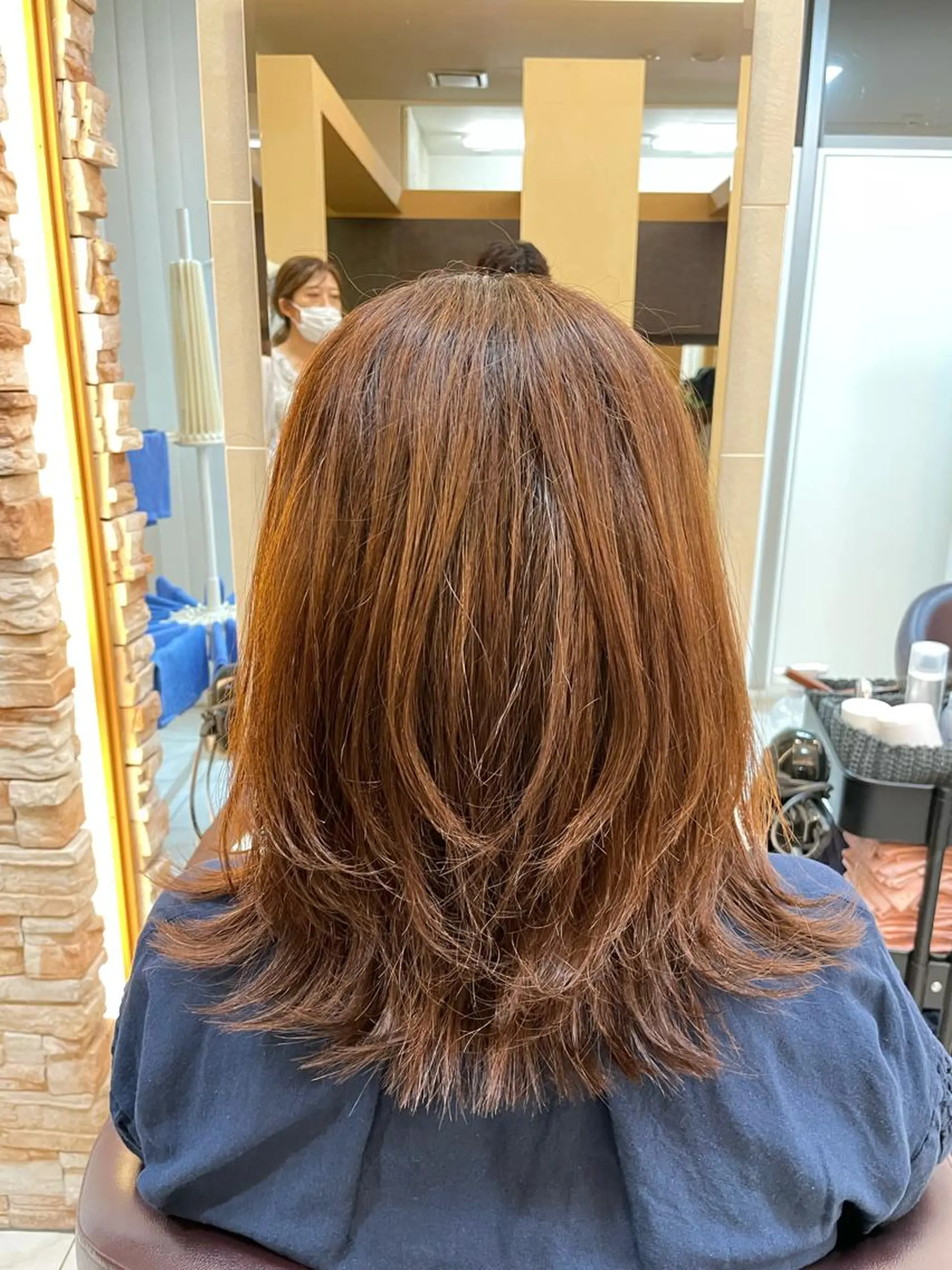 セミロング 新籾 尚哉のヘアスタイル