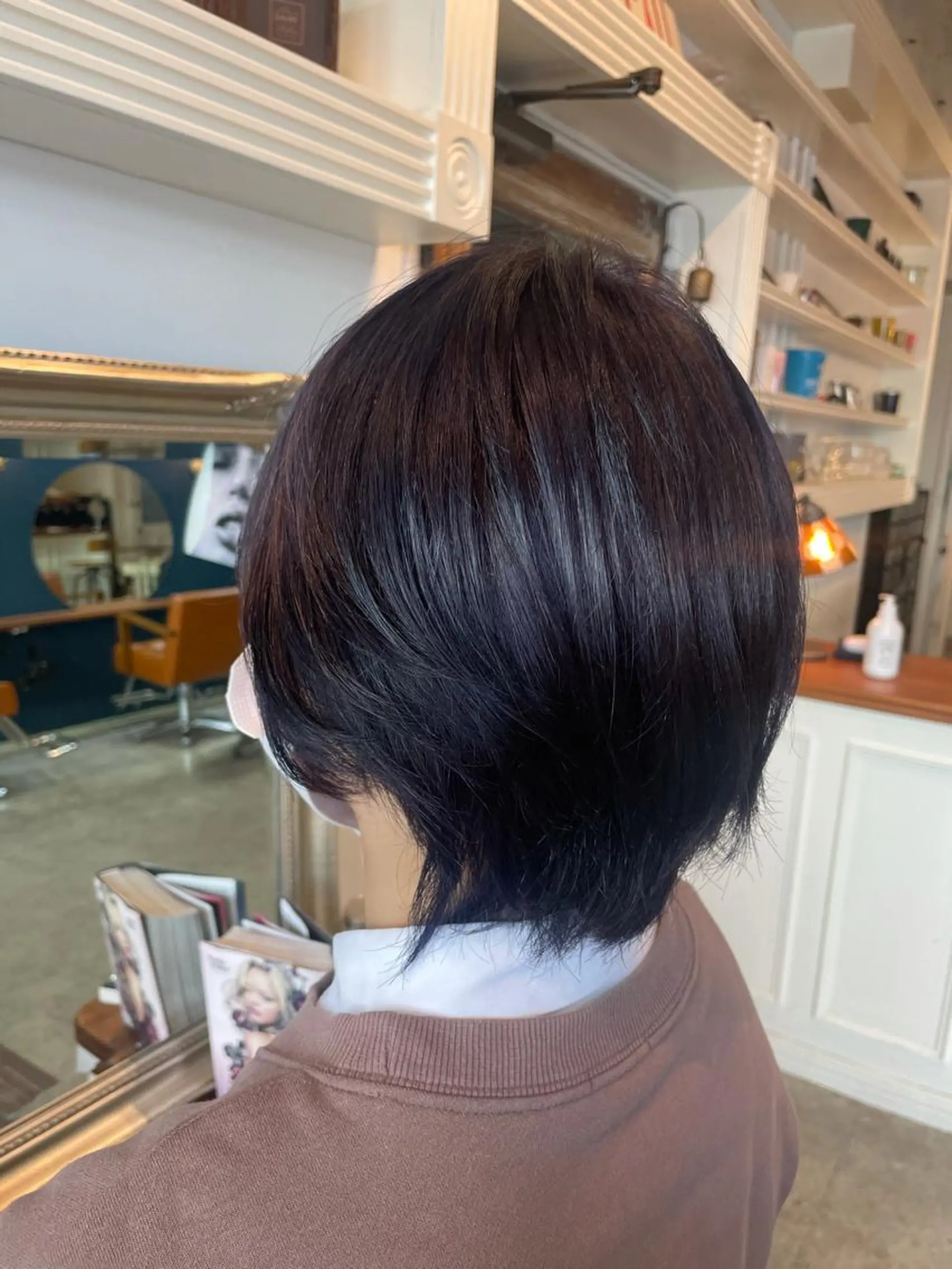 ショート カラー ブリーチ バイオレットカラー ヘアカラー トリートメント 💐パーソナルカラー /市橋加菜💐のヘアスタイル