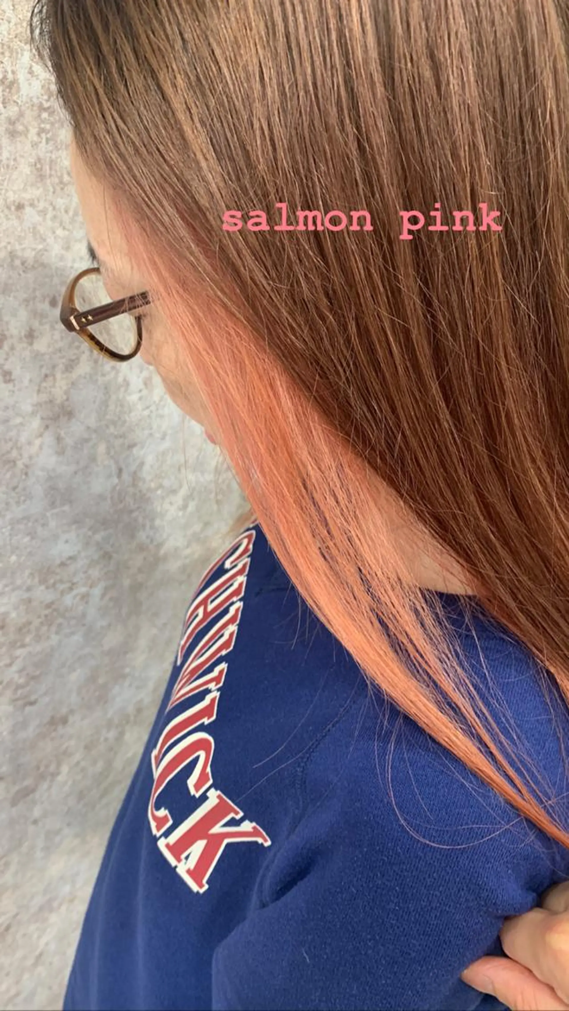 セミロング カット ヘアカラー Ripps長居所属・メテオ ／ヘアカラー 西川菜実のヘアスタイル