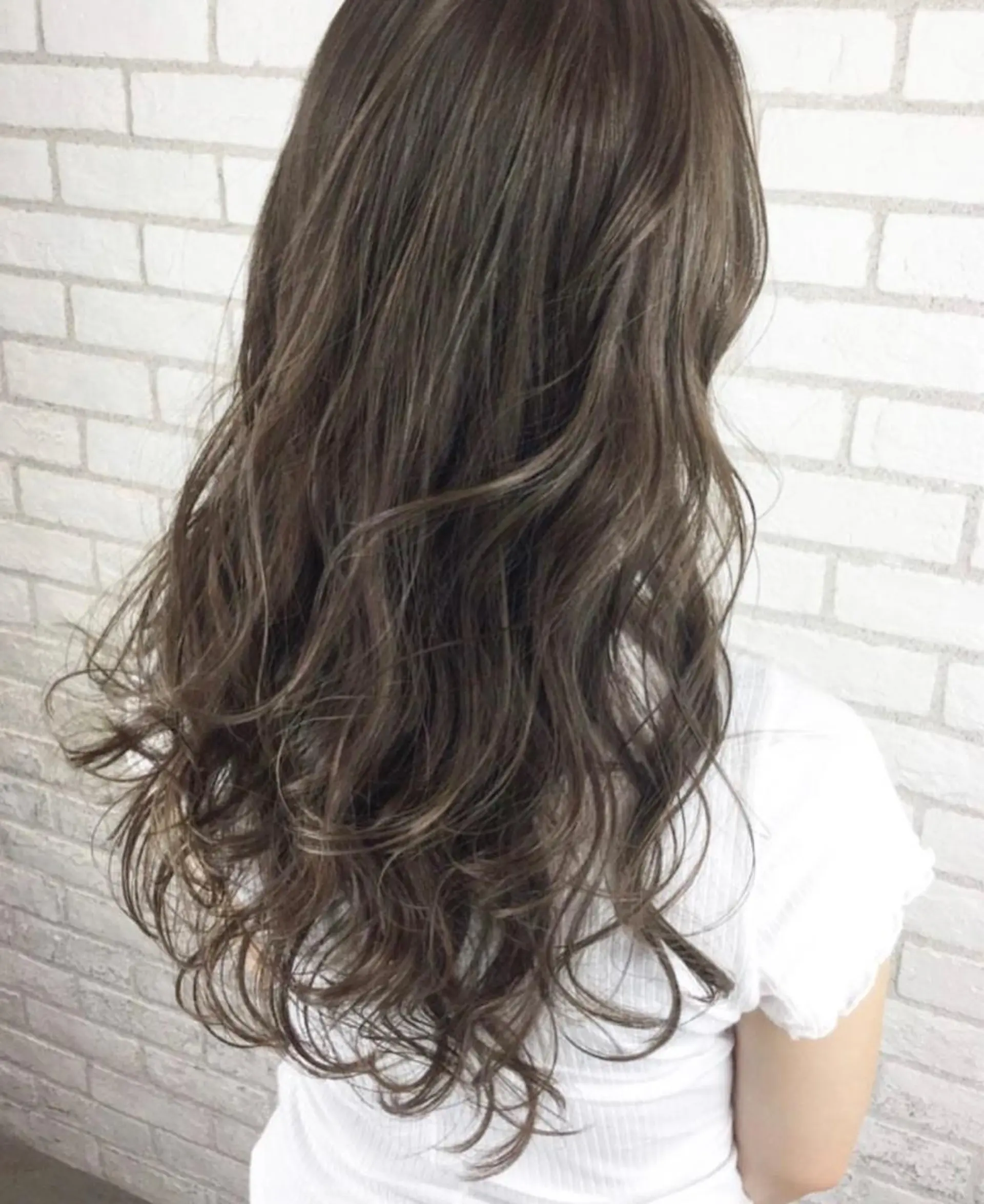 ロング カラー ヘアアレンジ Aloa透明感ヘア ♡kanami♡のヘアスタイル