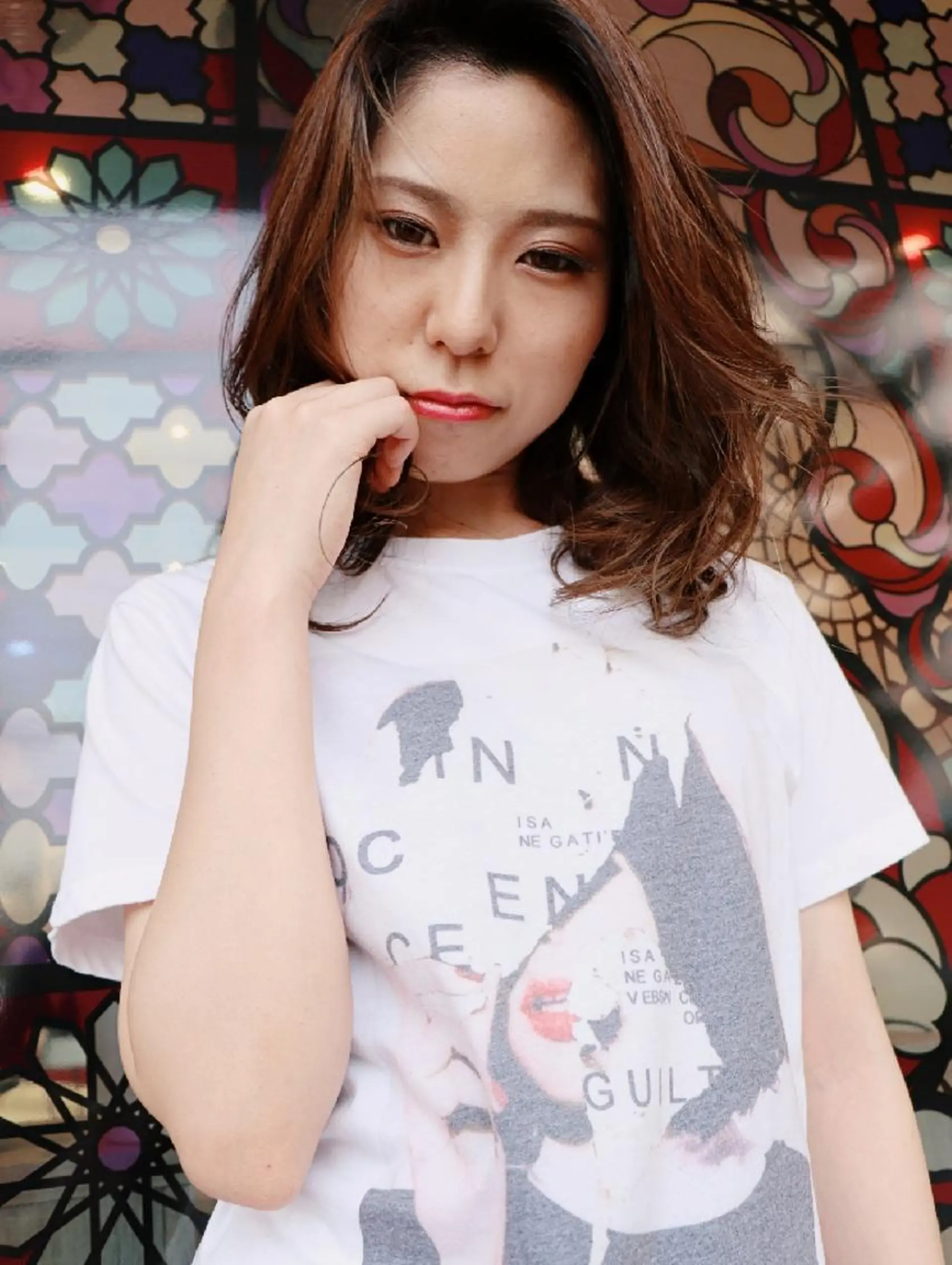 ミディアム カラー ヘアカラー トリートメント LAMP HAIR  ランプヘアー所属・徳永 博志のヘアスタイル