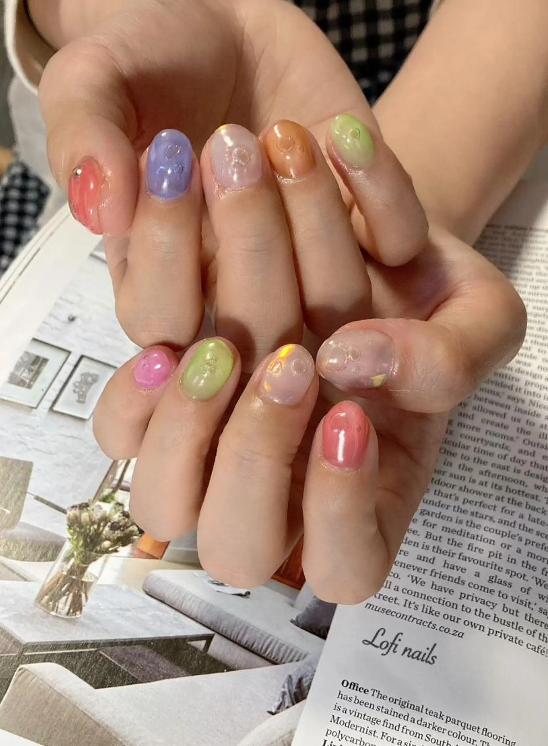 ショート ネイル Lofi nails ゆきこのネイルデザイン
