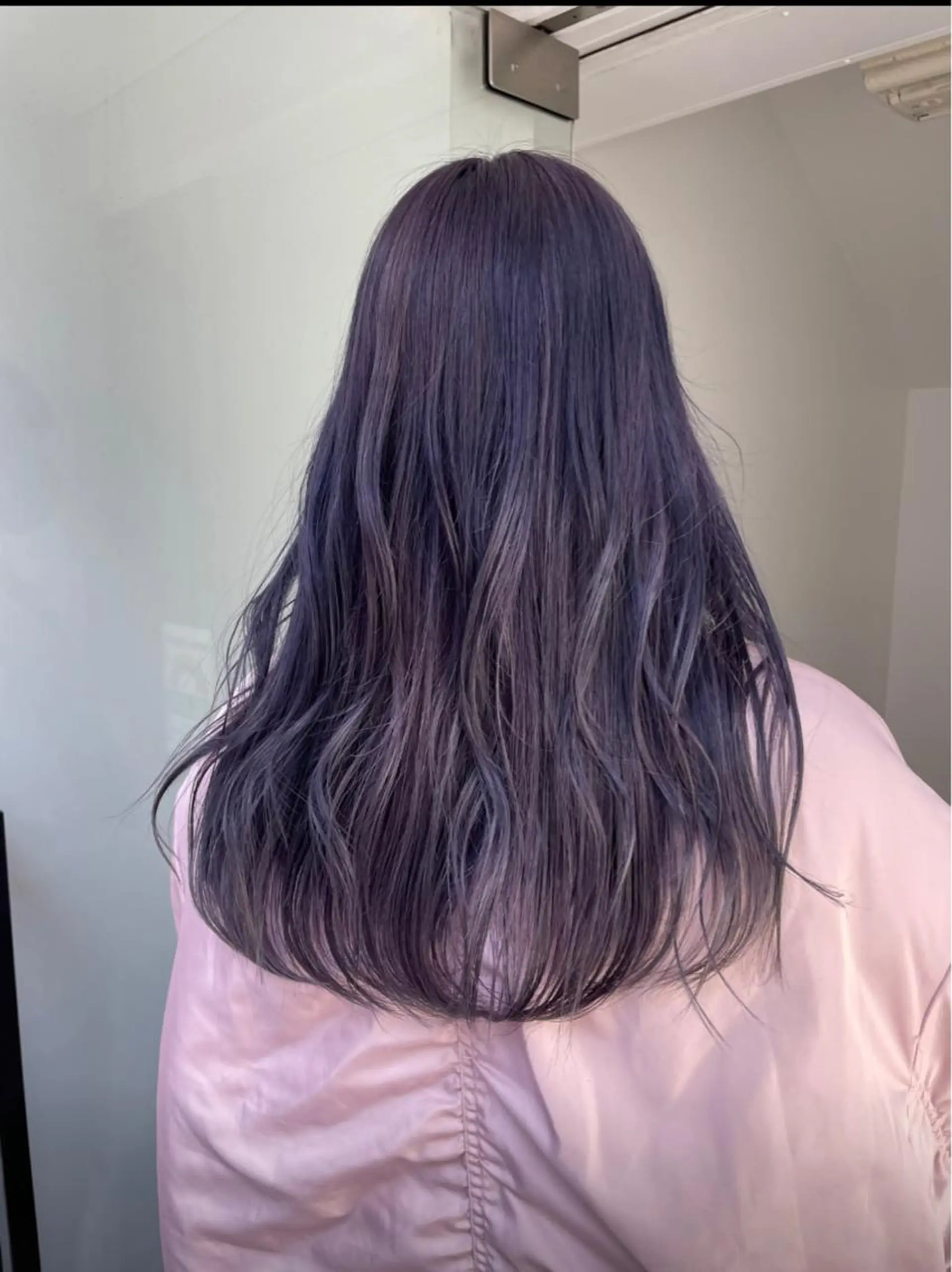 ロング カラー メンズパーマ/ メッシュ📍ﾕﾘのヘアスタイル