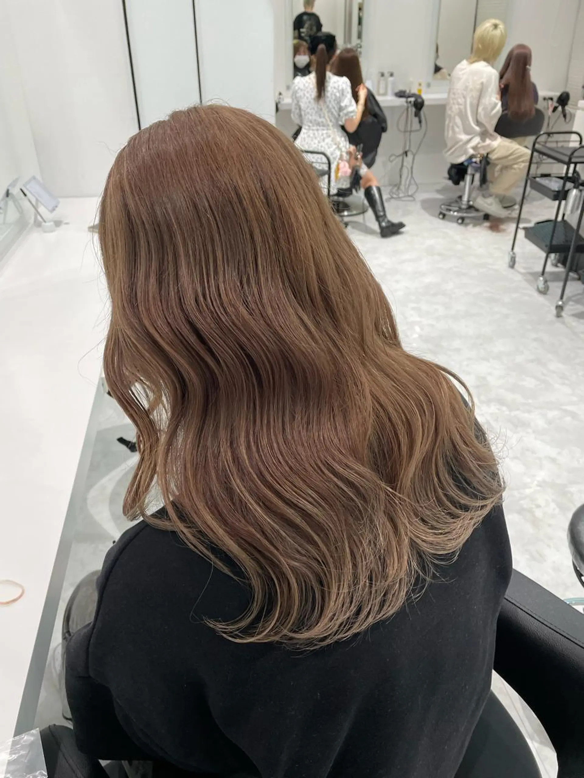 ロング カラー ヘアアレンジ 髪質改善/ハイトーン /新宿/Takutoのヘアスタイル