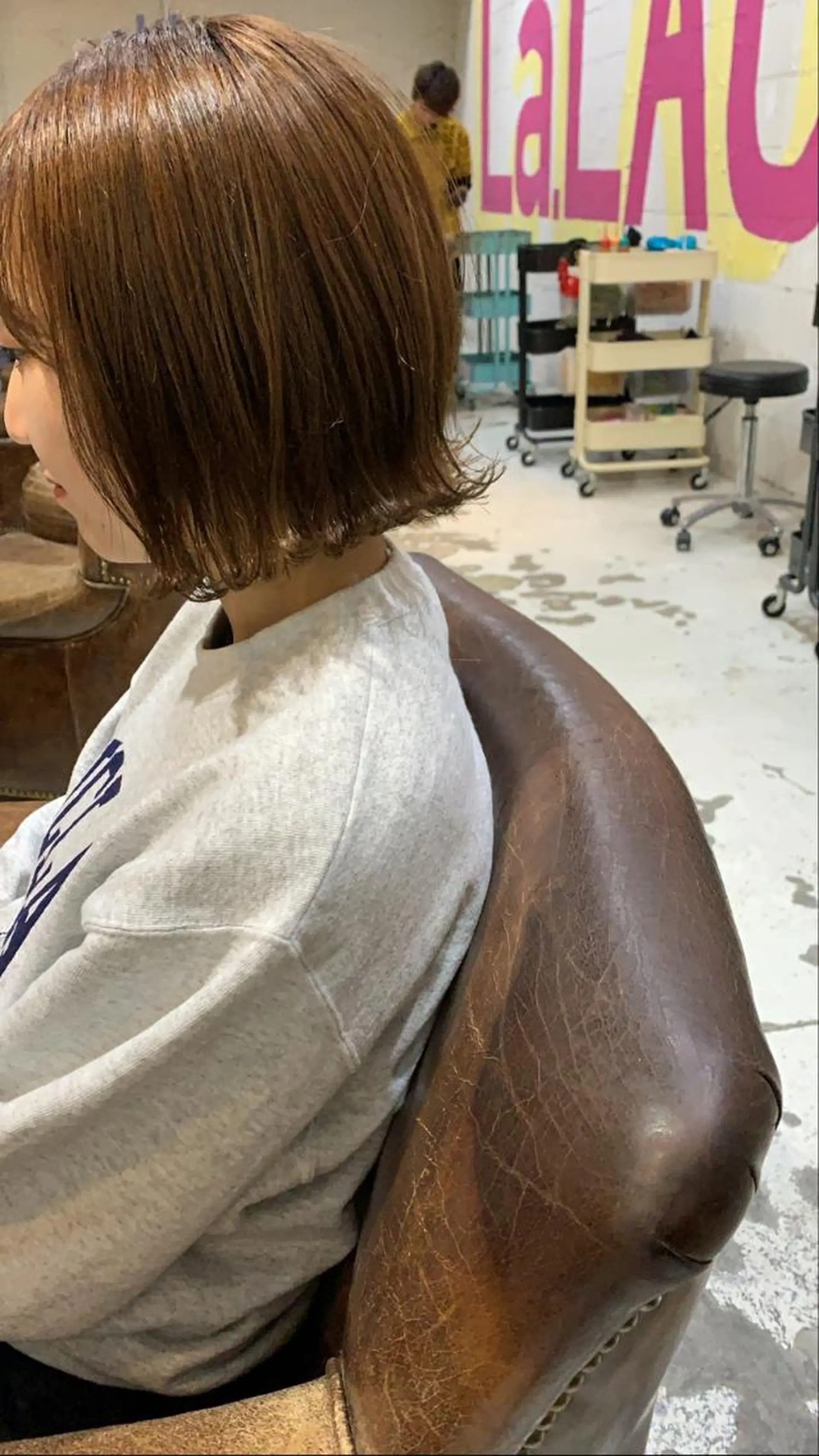 ミディアム カット ヘアカラー トリートメント La Lauren所属・ダブルカラー/透明感 💈JUNYA💈のヘアスタイル