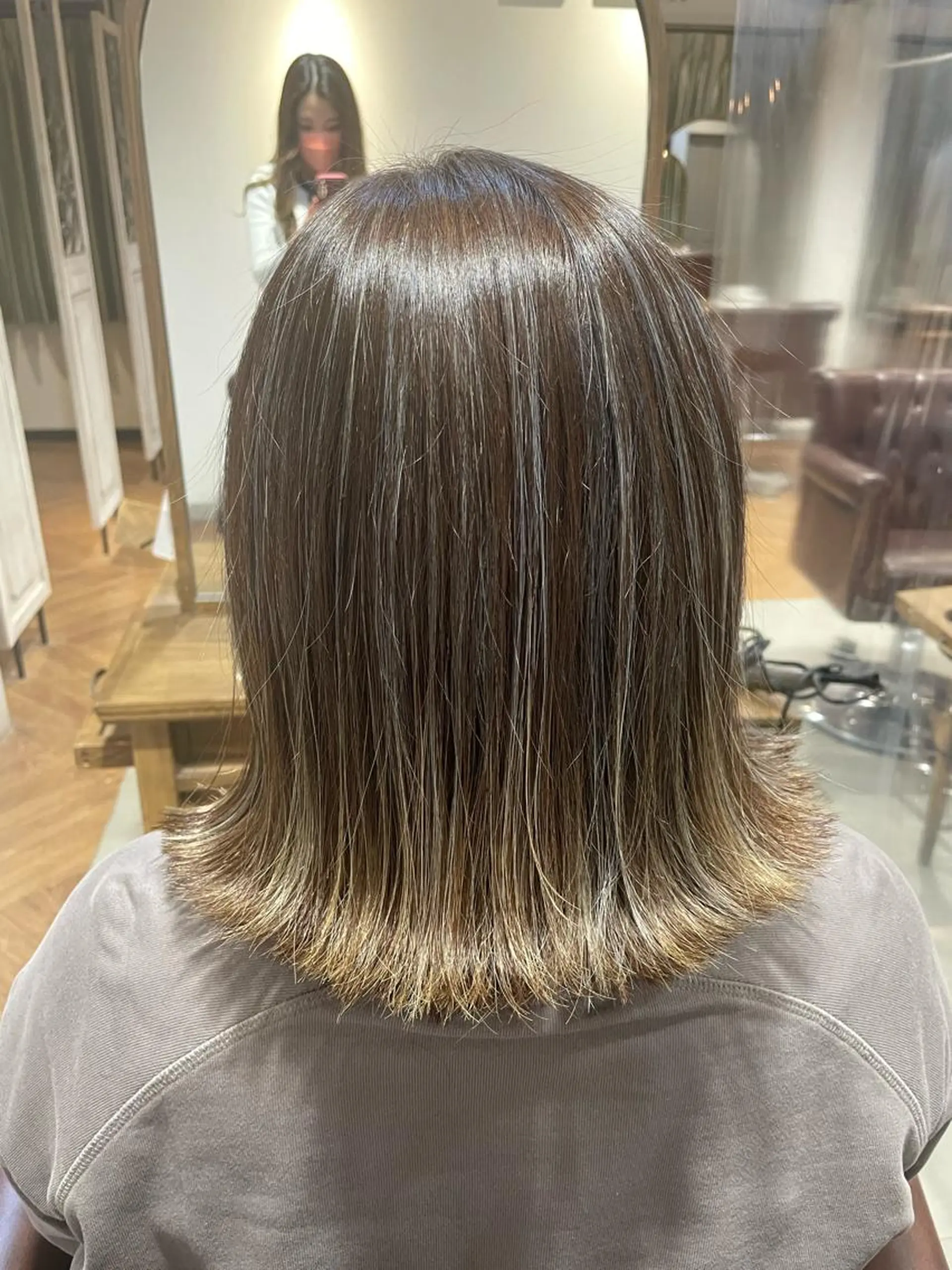 ショート カラー パーマ ヘアアレンジ キッズ カット ヘアカラー トリートメント 韓国♡ワンホン系 ♡YURIのヘアスタイル