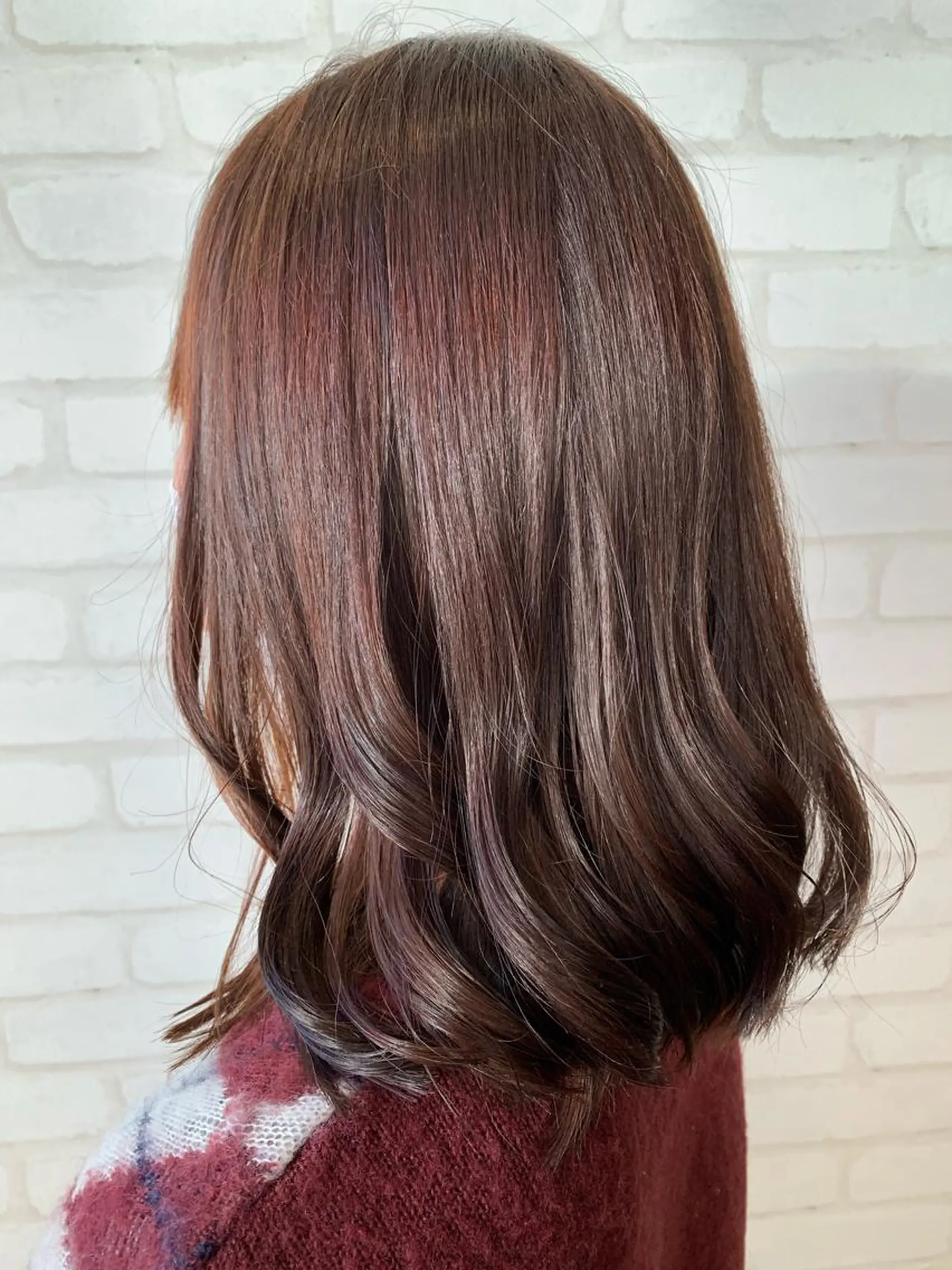 セミロング oasis川越店所属・秋葉 万柚子のヘアスタイル