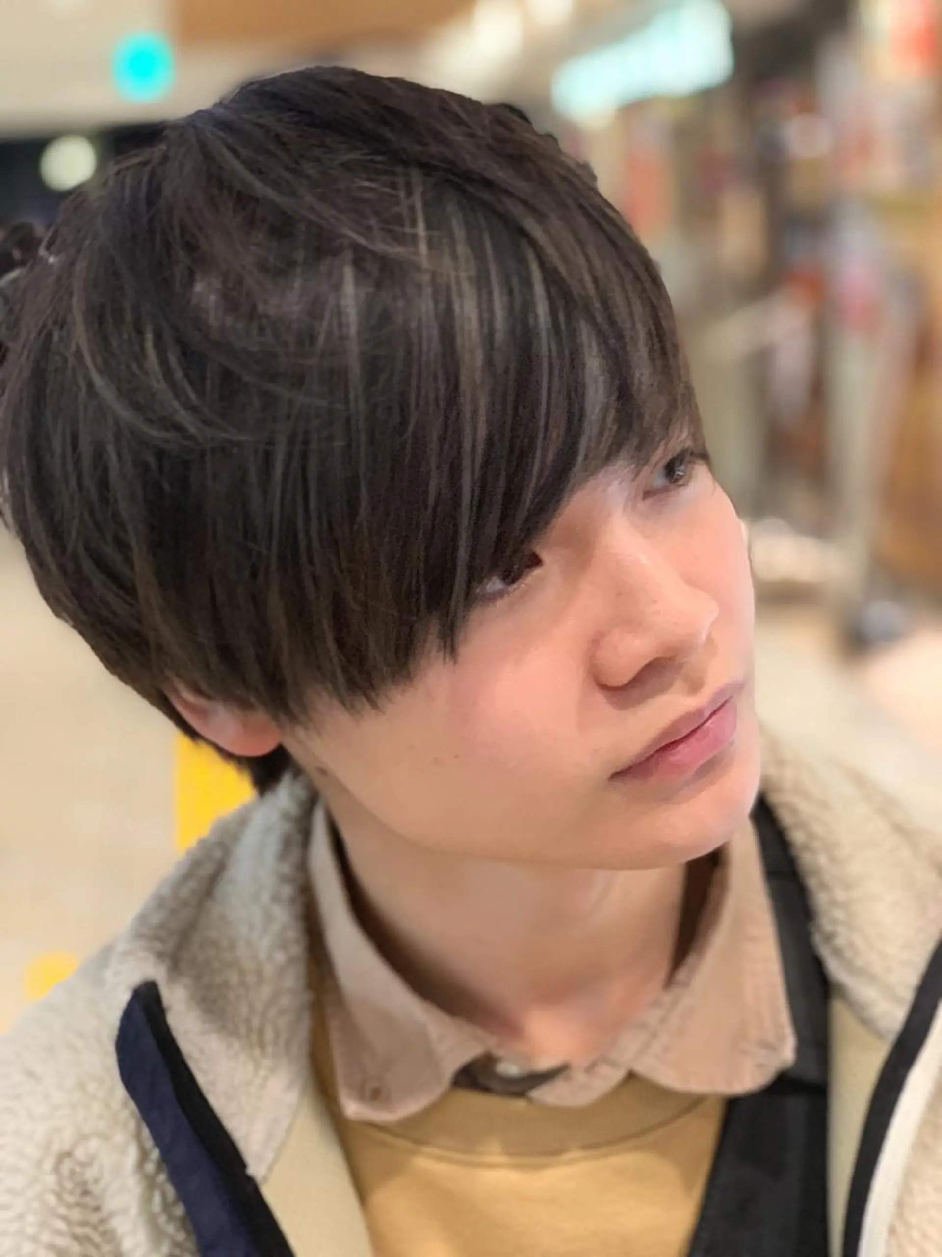 ショート カラー メンズ ヘアカラー トリートメント 近藤千翔🩵 髪質改善Periodのエステ・リラクイメージ