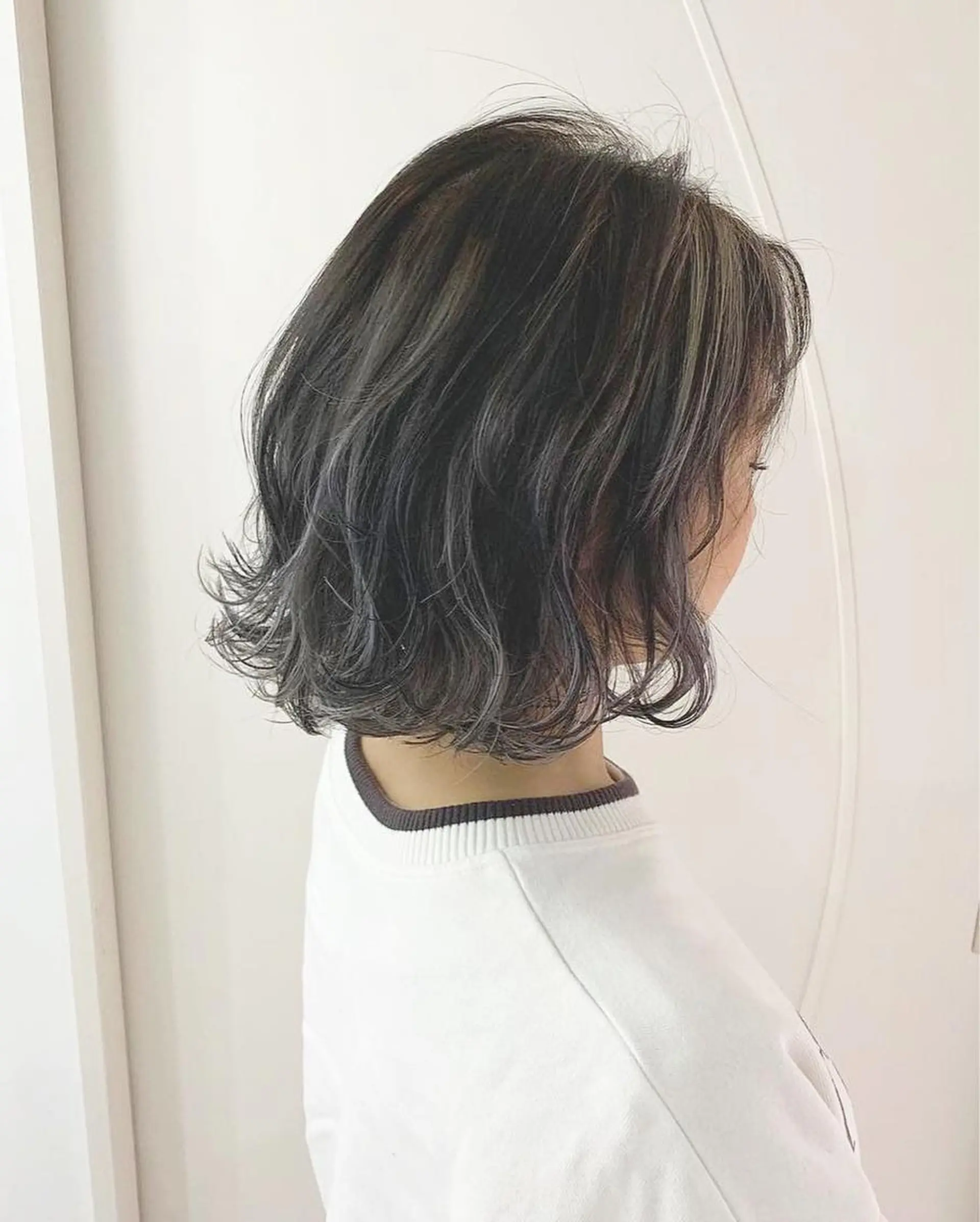 ショート カラー ハイライトカラー ハイライト ヘアカラー トリートメント インナーカラー/天神 ブリーチ/吉田のヘアスタイル