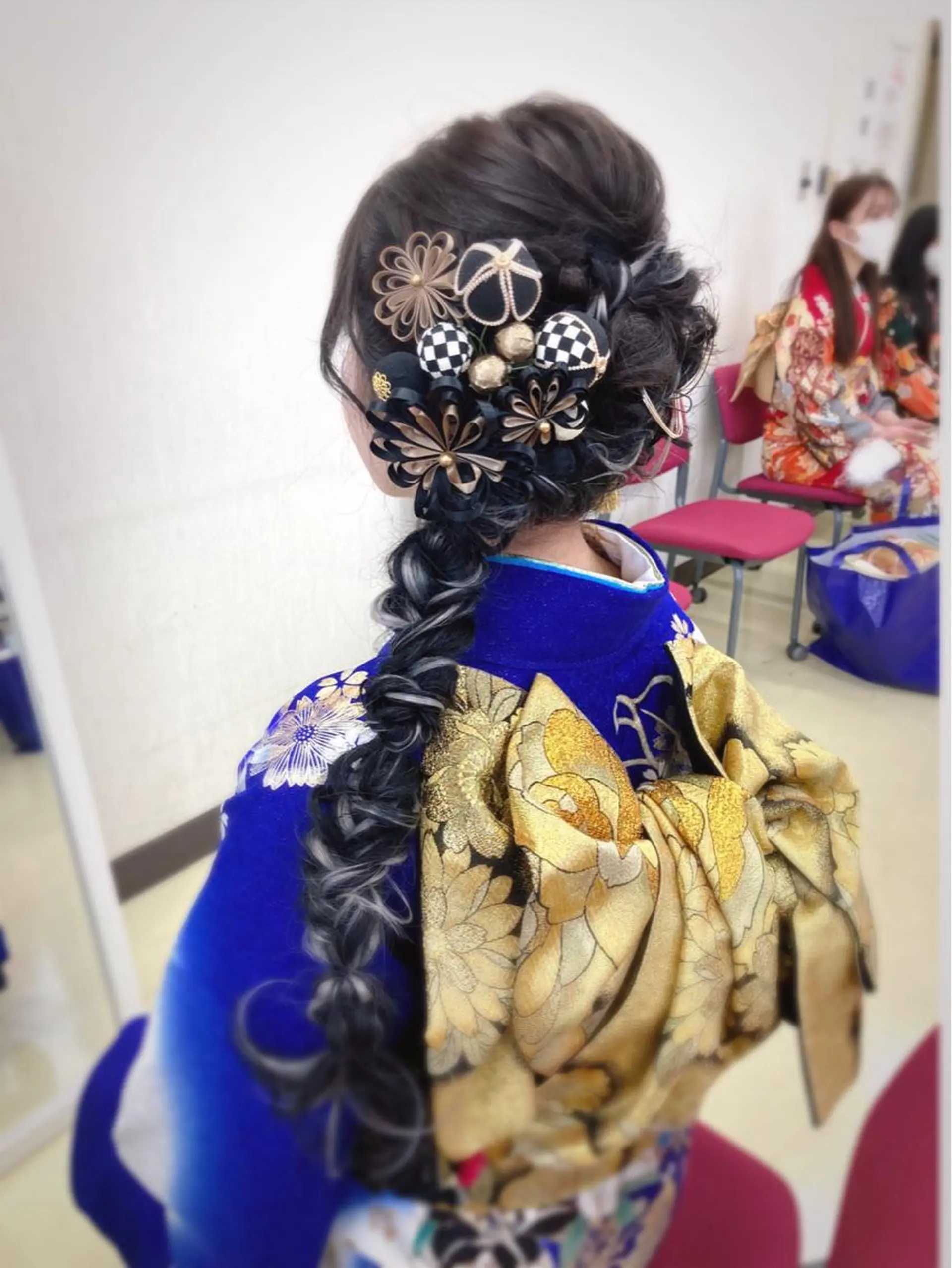 ロング ヘアセット 中野 紹江のヘアスタイル