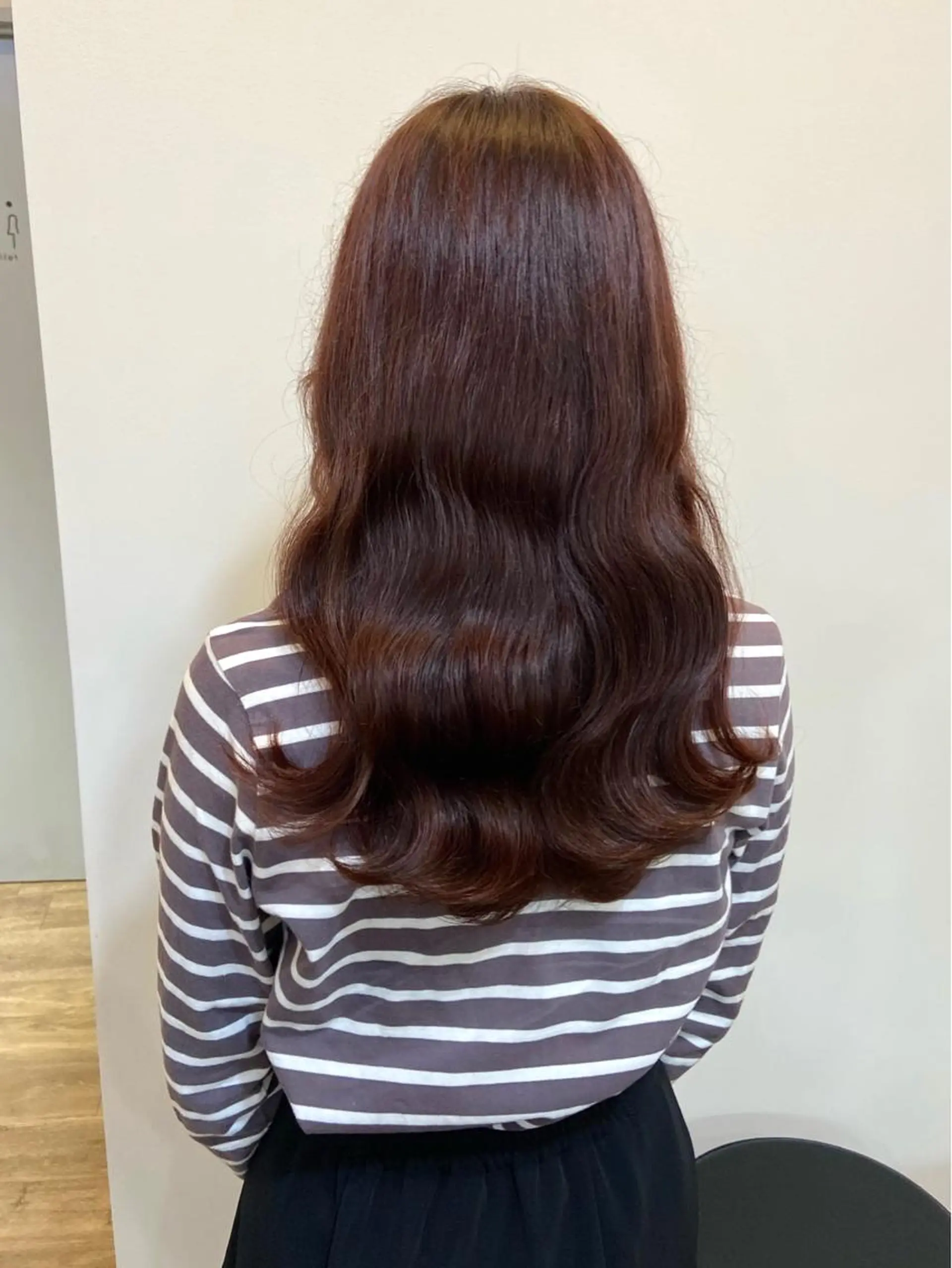 セミロング カラー ベージュカラー ブリーチ ケアブリーチ 透明感カラー ダブルカラー mai 🎀 / 梅田美容室のヘアスタイル