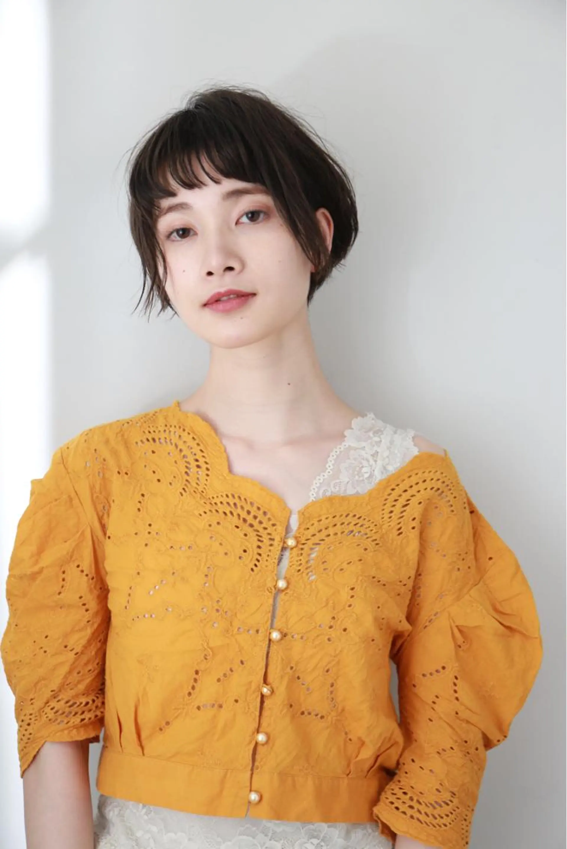 ショート カラー パーマ ヘアアレンジ アッシュ ショートヘア カット ヘアカラー 可愛いを作る神 ナオヒロのヘアスタイル