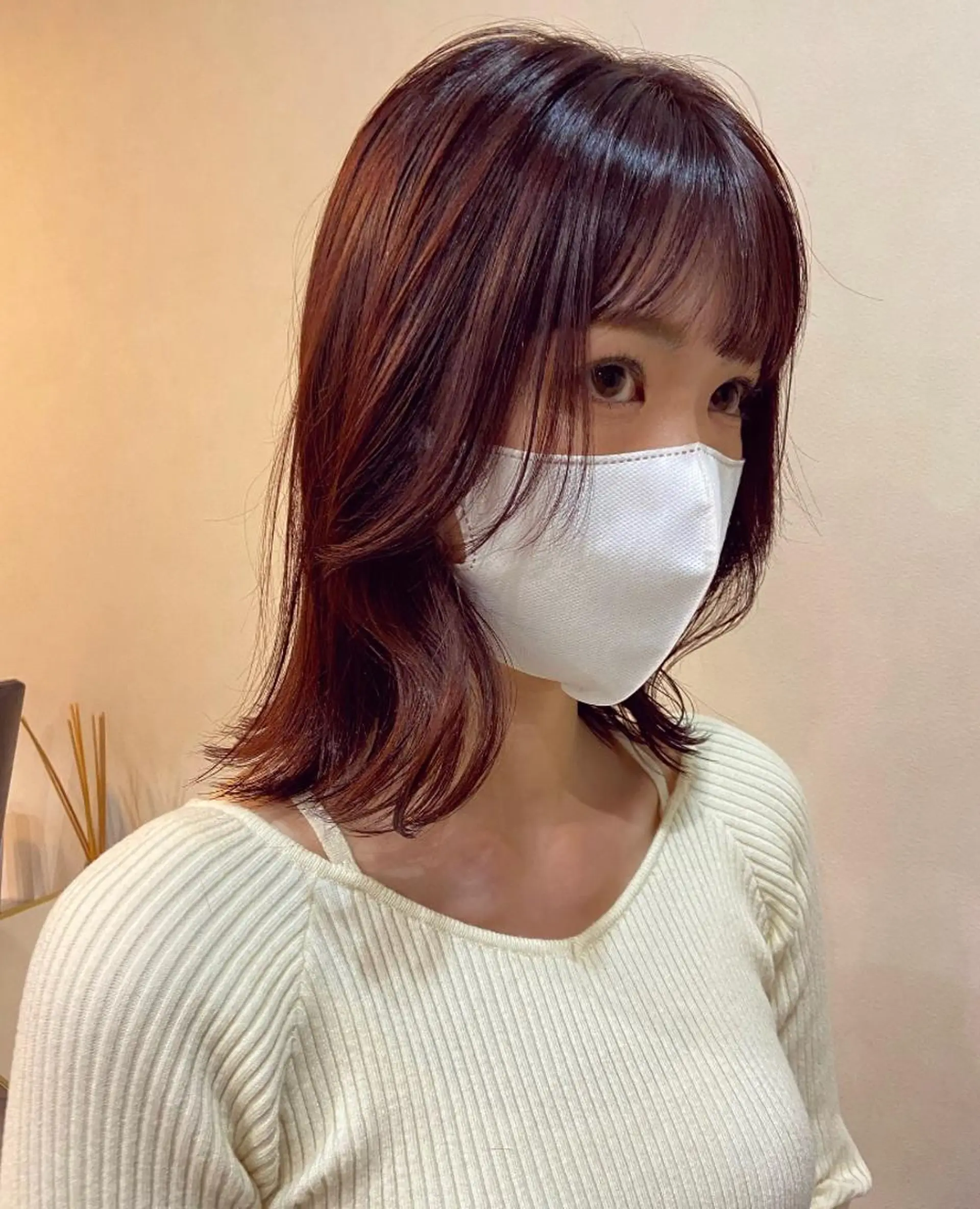 ミディアム ボブ/透明感カラー 🧸YUI❤️のヘアスタイル