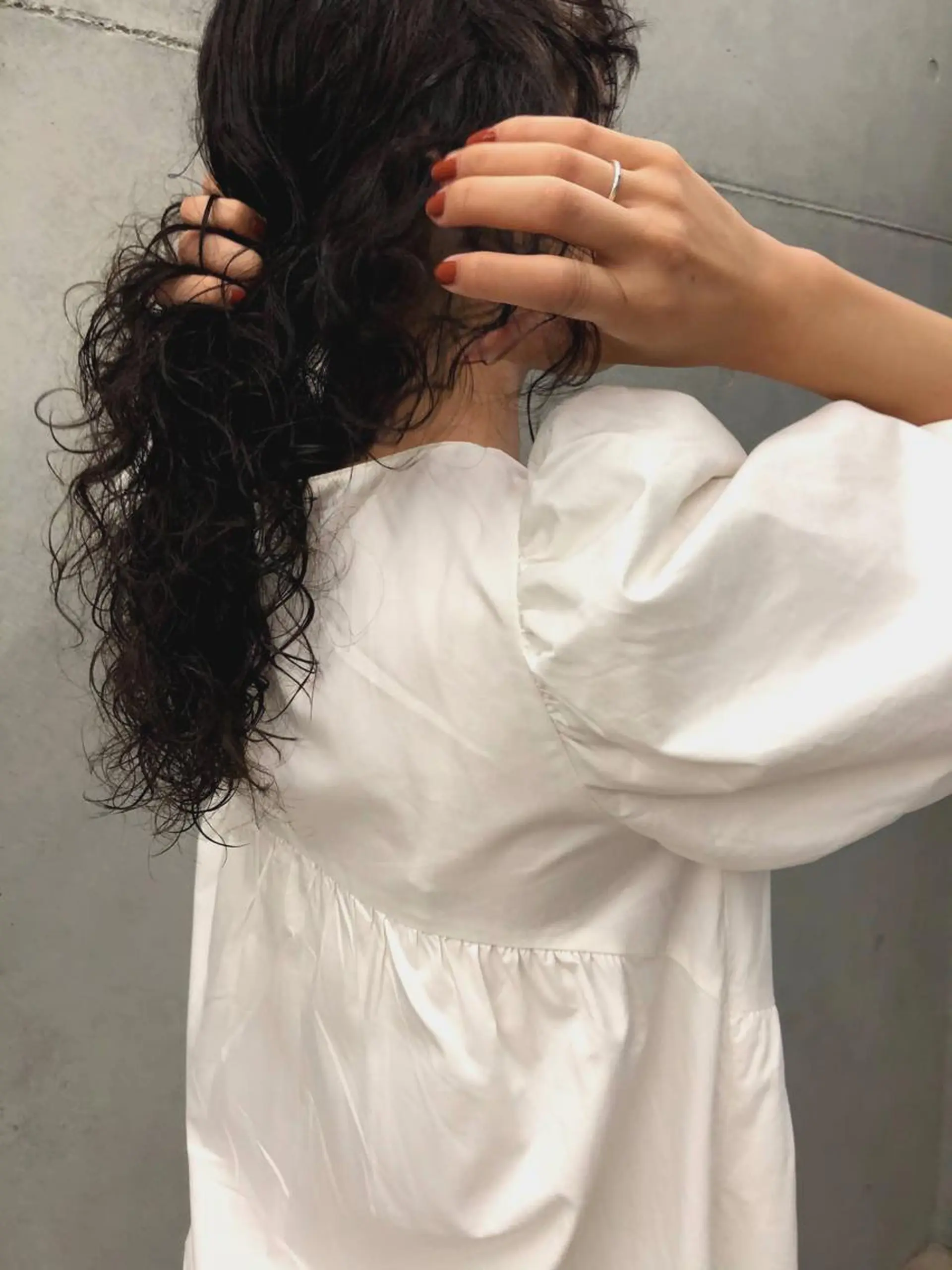 ロング カラー パーマ ヘアアレンジ キッズ オトナヘア🌸 harukaのヘアスタイル
